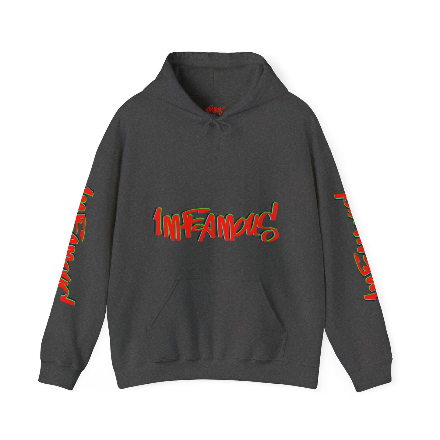 Premium graphic Hoodie - Imfamous halloween Design