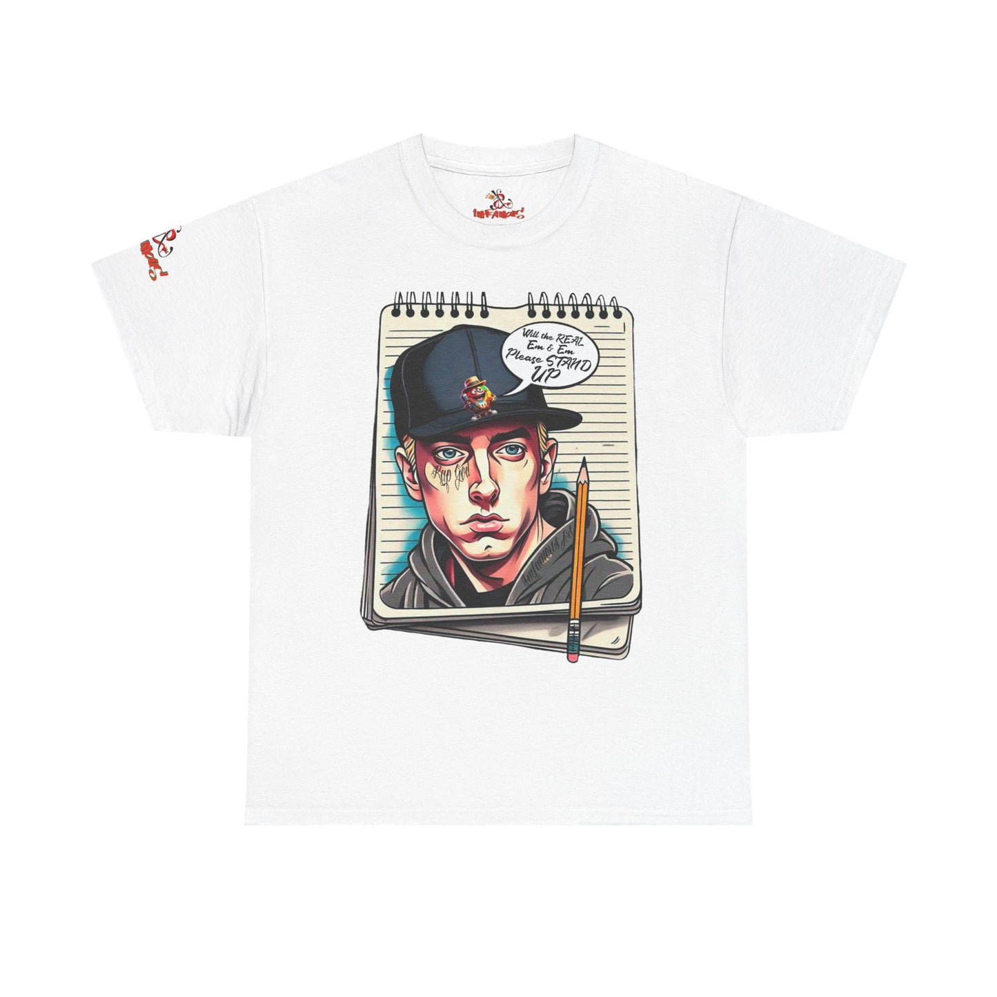 Rap Candy Tee, Parody Graphic Shirt, Unisex Hip Hop Top, Funny Music Merch, Streetwear Gift, Imfamous