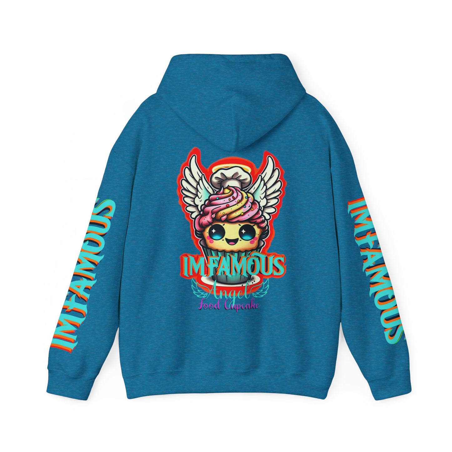 Imfamous Angel food cupcake 男女同款 Heavy Blend™ 连帽运动衫