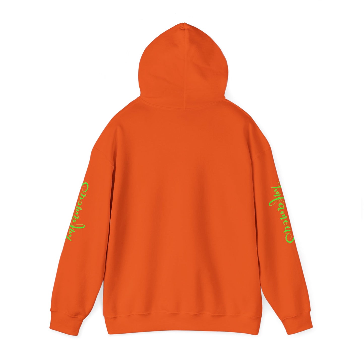 Premium Hooded Sweatshirt - Pineapple Flying on Unicorn Design
