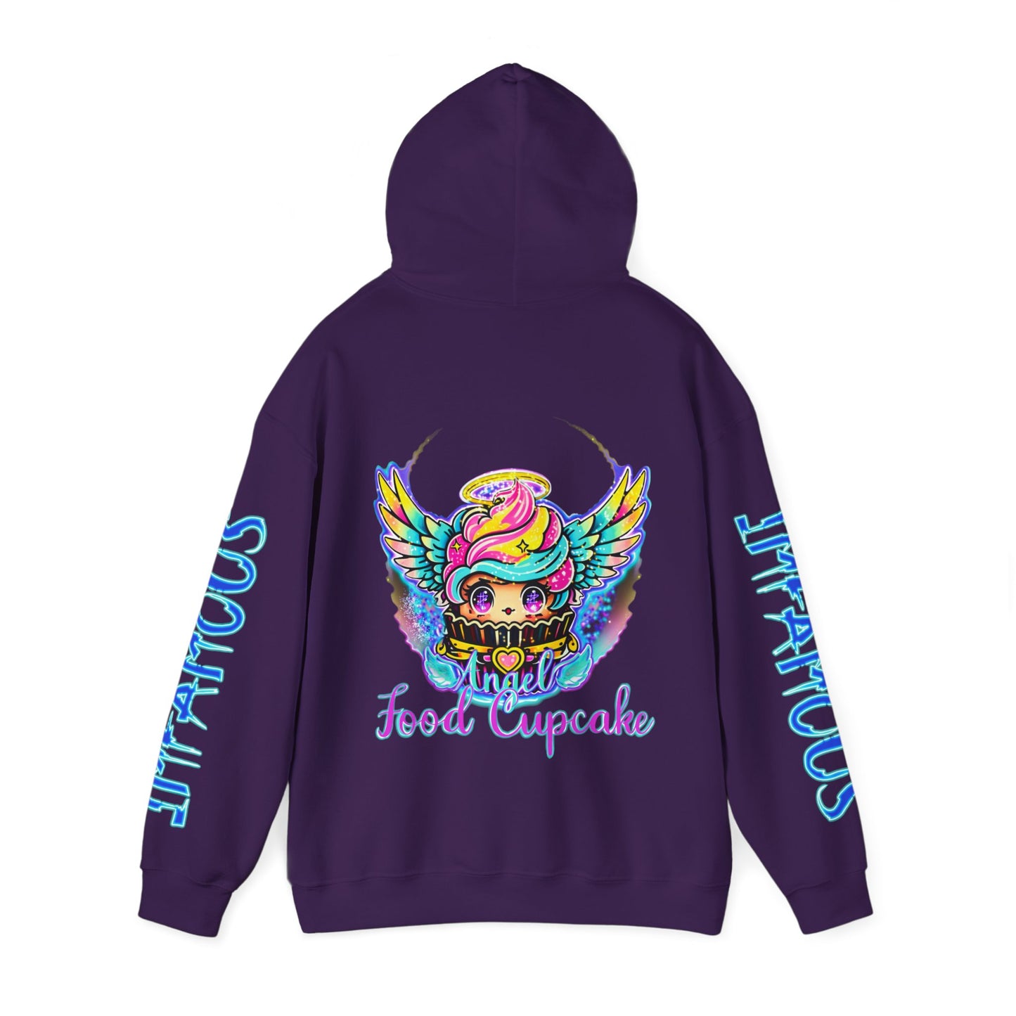 Imfamous Angel Food Cupcake #4 Graphic Hoodie - Stylish Unisex Heavy Blend Sweatshirt