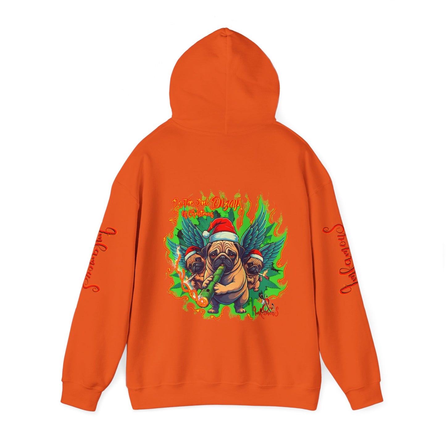 Premium hooded sweatshirt- Imfamous Pug Life