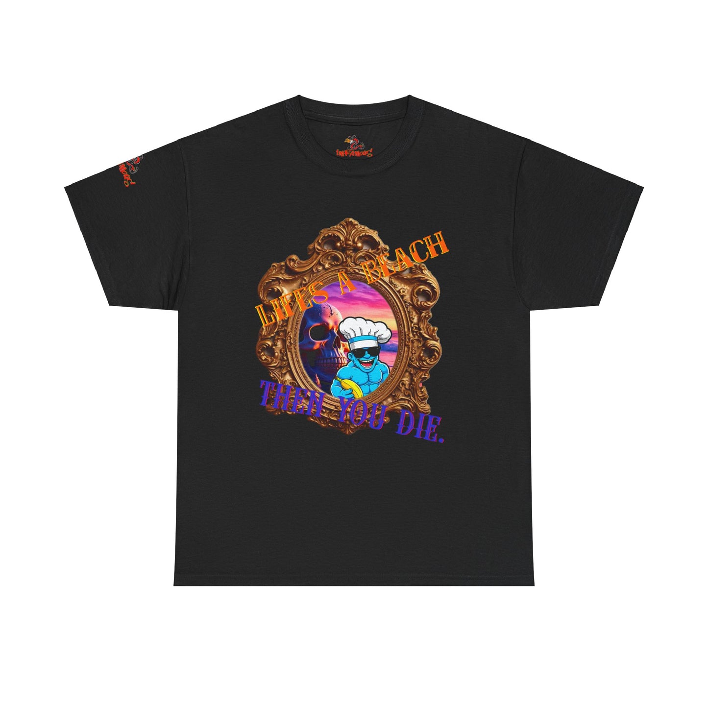 Premium Graphic T-shirt - Imfamous - Lifes a beach