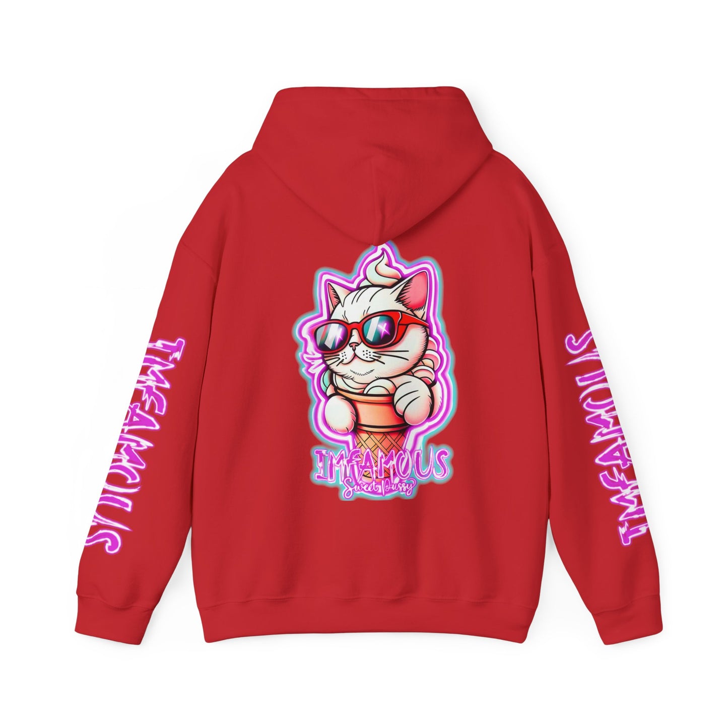 Premium hooded sweatshirt - Imfamous Sweet Pussy Cat Design