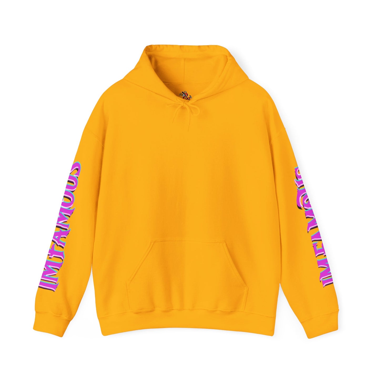 Premium Hooded Sweatshirt -cyclops being abducted by ufo