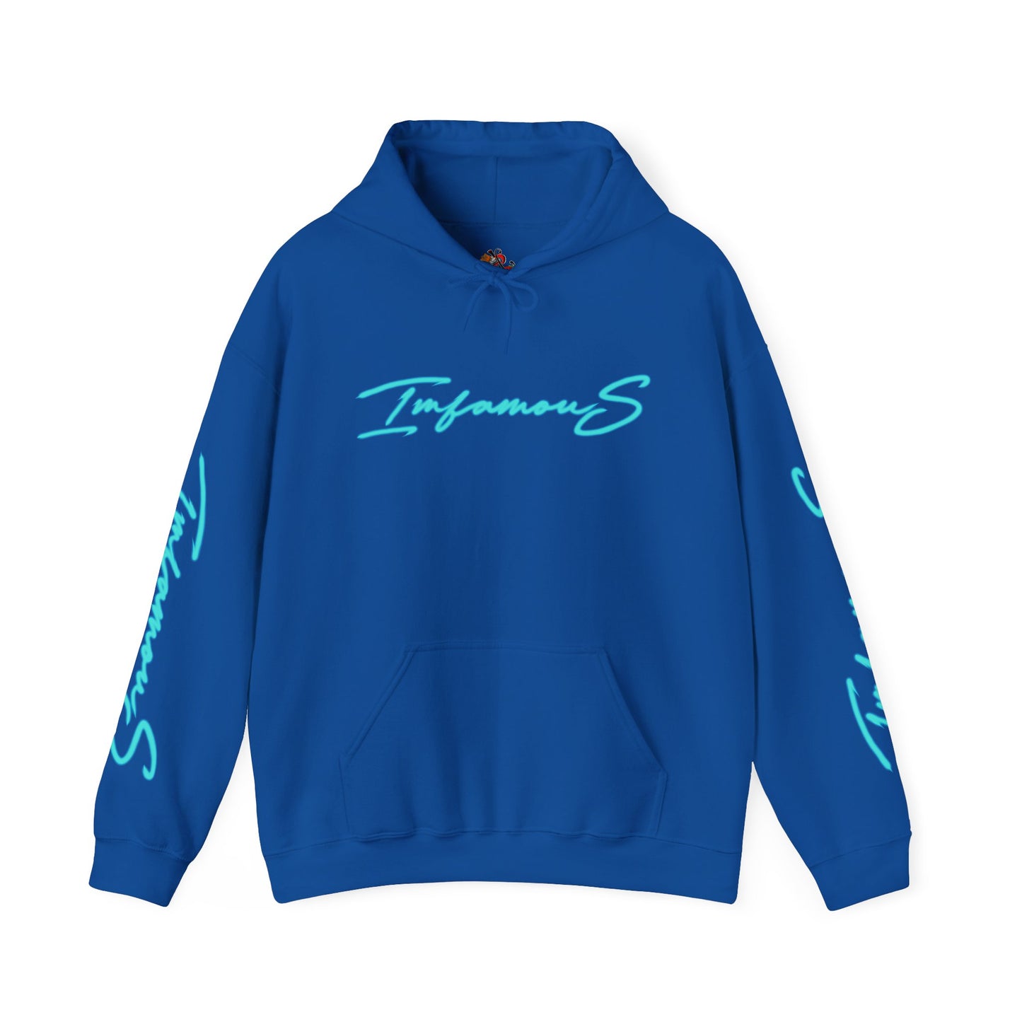 Hooded Sweatshirt - Imfamous Mr Madcock Spacecock Design