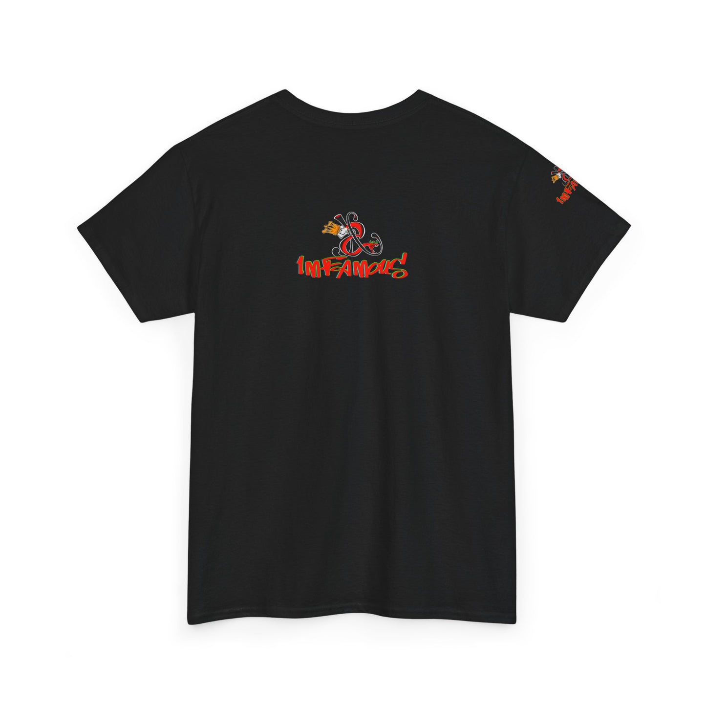 Unisex Heavy Cotton Tee Imfamous unicorn design