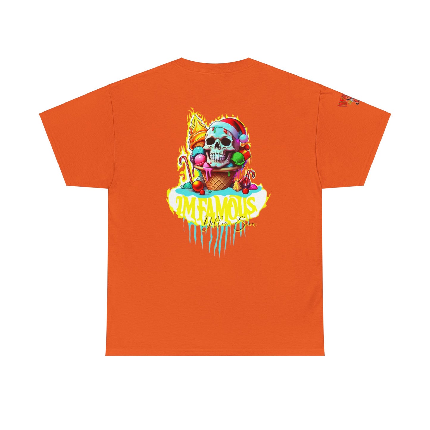 Premium Graphic T-shirt - Imfamous yellow snow i-scream