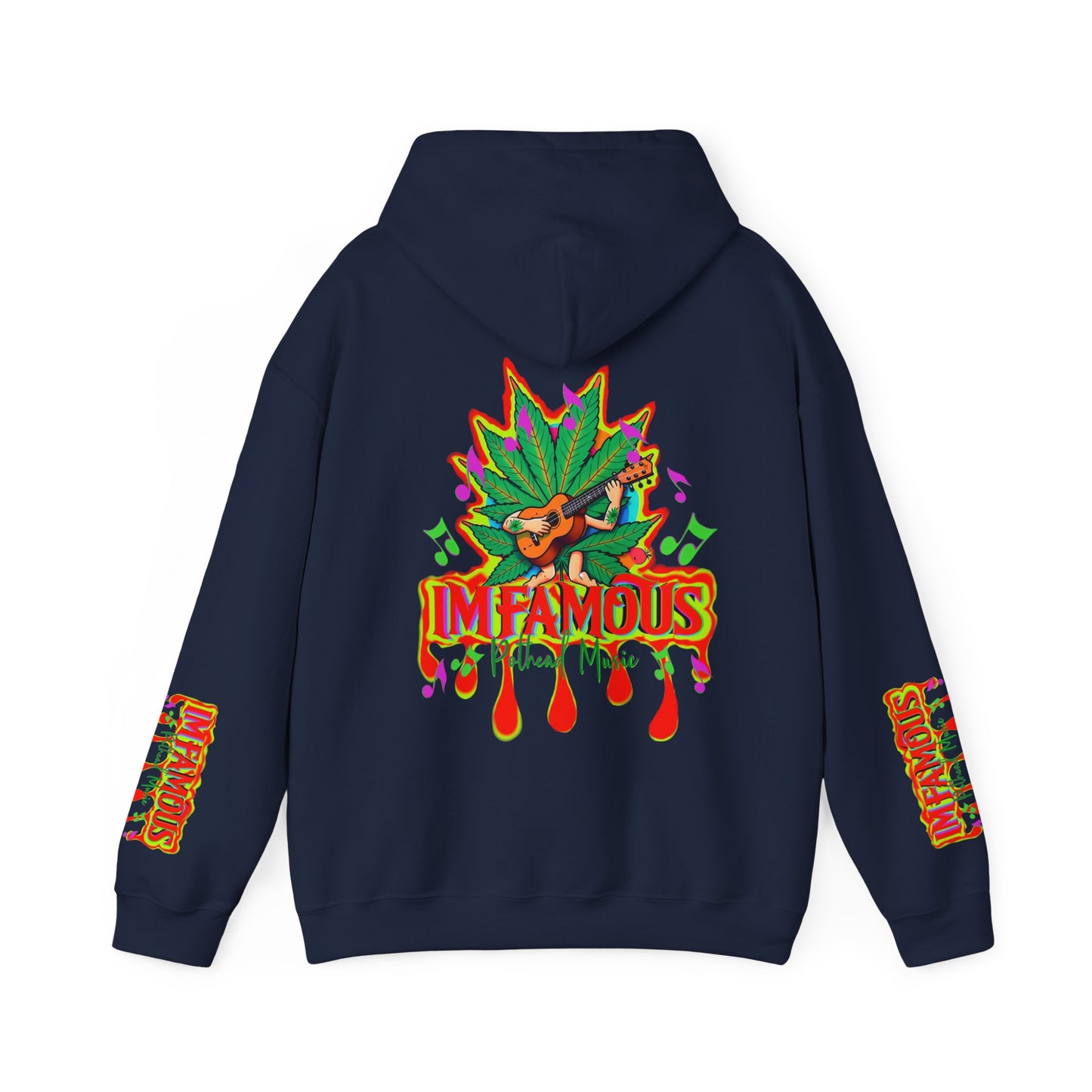 Premium Hooded Sweatshirt - Imfamous Pothead Music