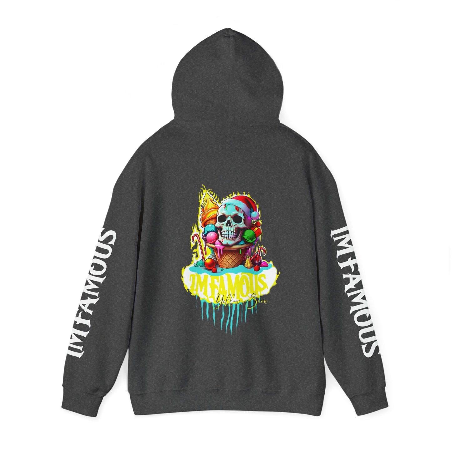 Premium hooded sweatshirt - Imfamous Yellow Snow I-scream Hoodie