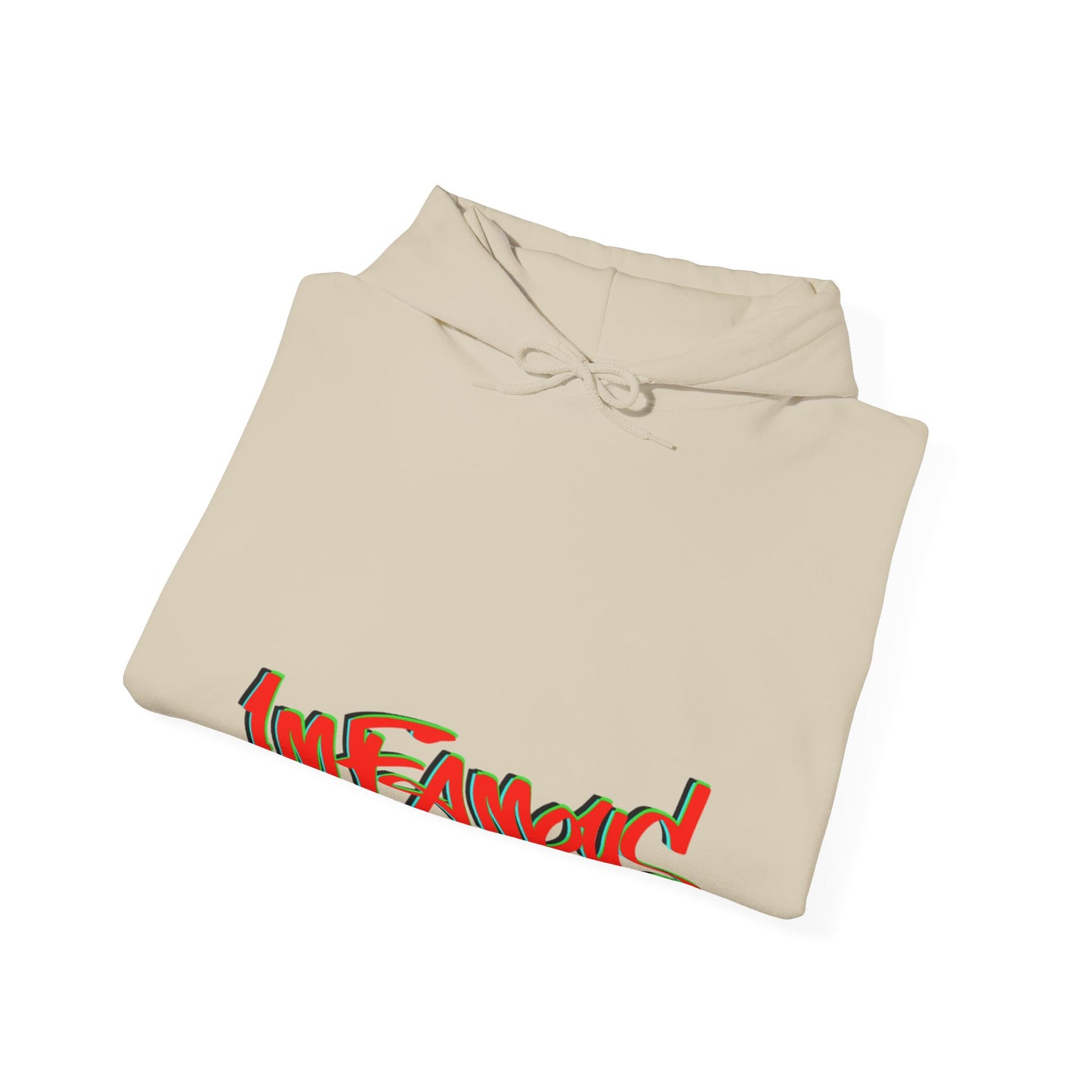 Premium graphic Hoodie - Imfamous halloween Design