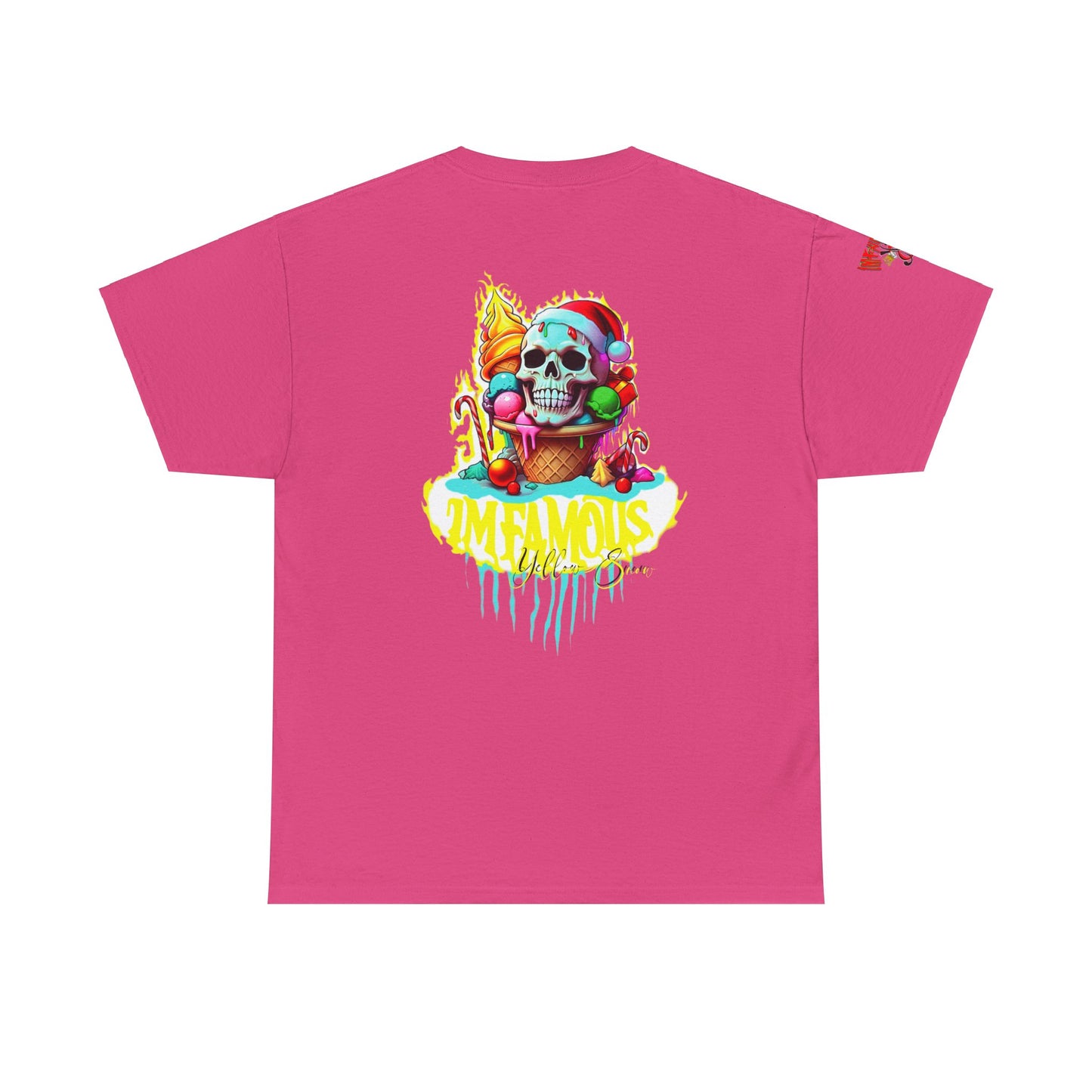 Premium Graphic T-shirt - Imfamous yellow snow i-scream