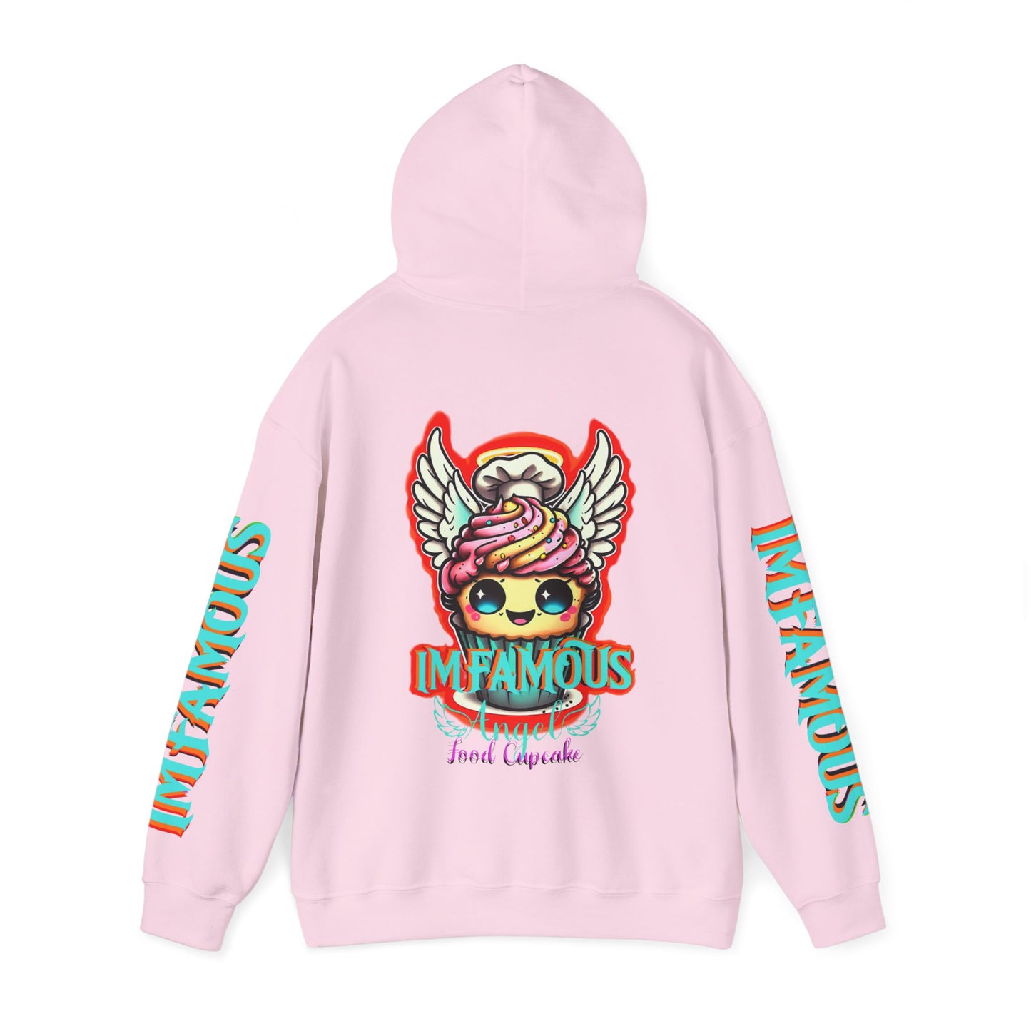 Imfamous Angel food cupcake 男女同款 Heavy Blend™ 连帽运动衫