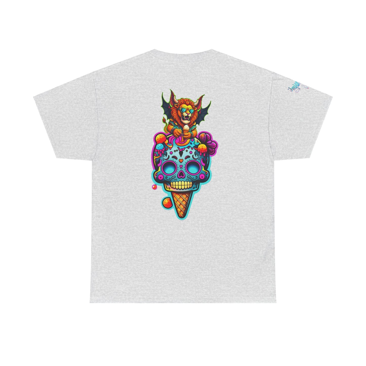 Premium Graphic T-shirt - Imfamous Leo I-scream Design