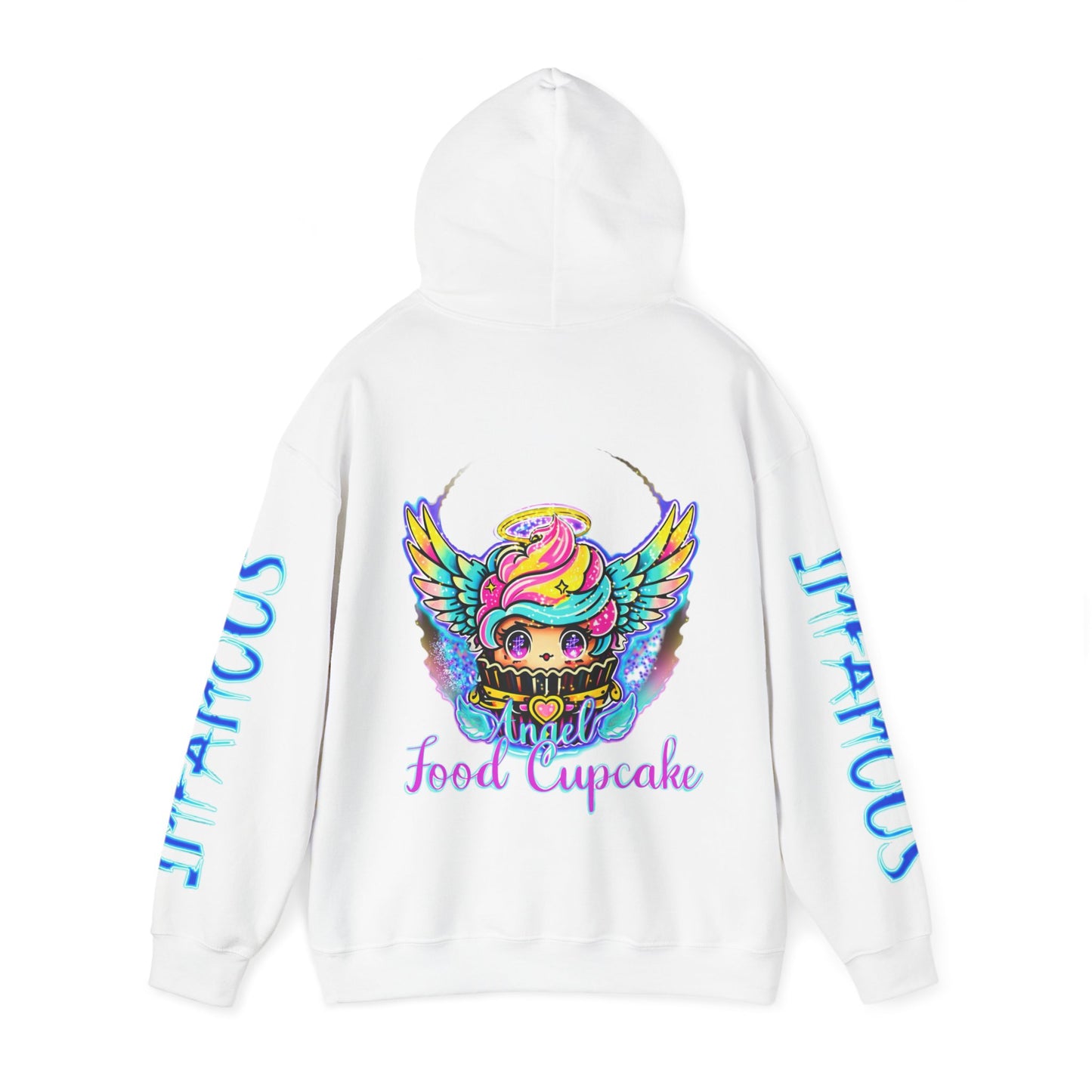 Imfamous Angel Food Cupcake #4 Graphic Hoodie - Stylish Unisex Heavy Blend Sweatshirt