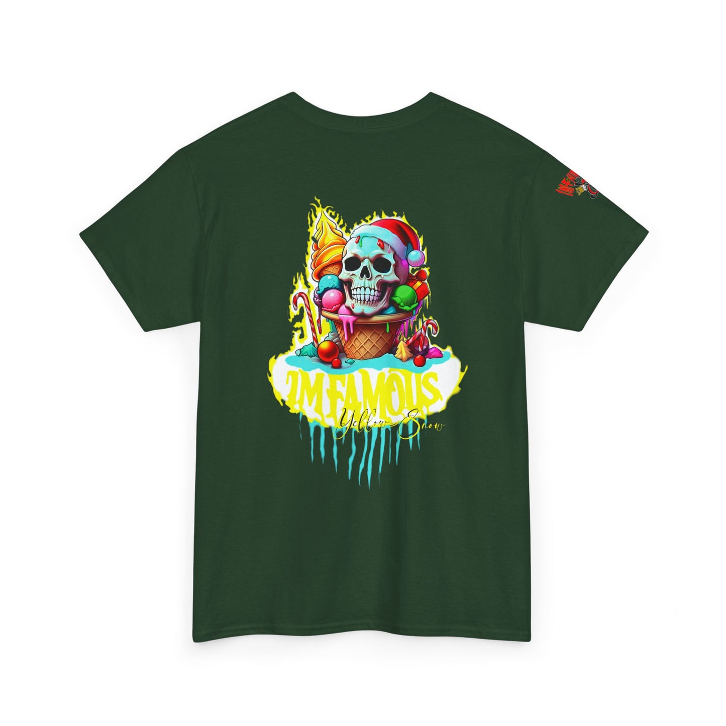 Premium Graphic T-shirt - Imfamous yellow snow i-scream