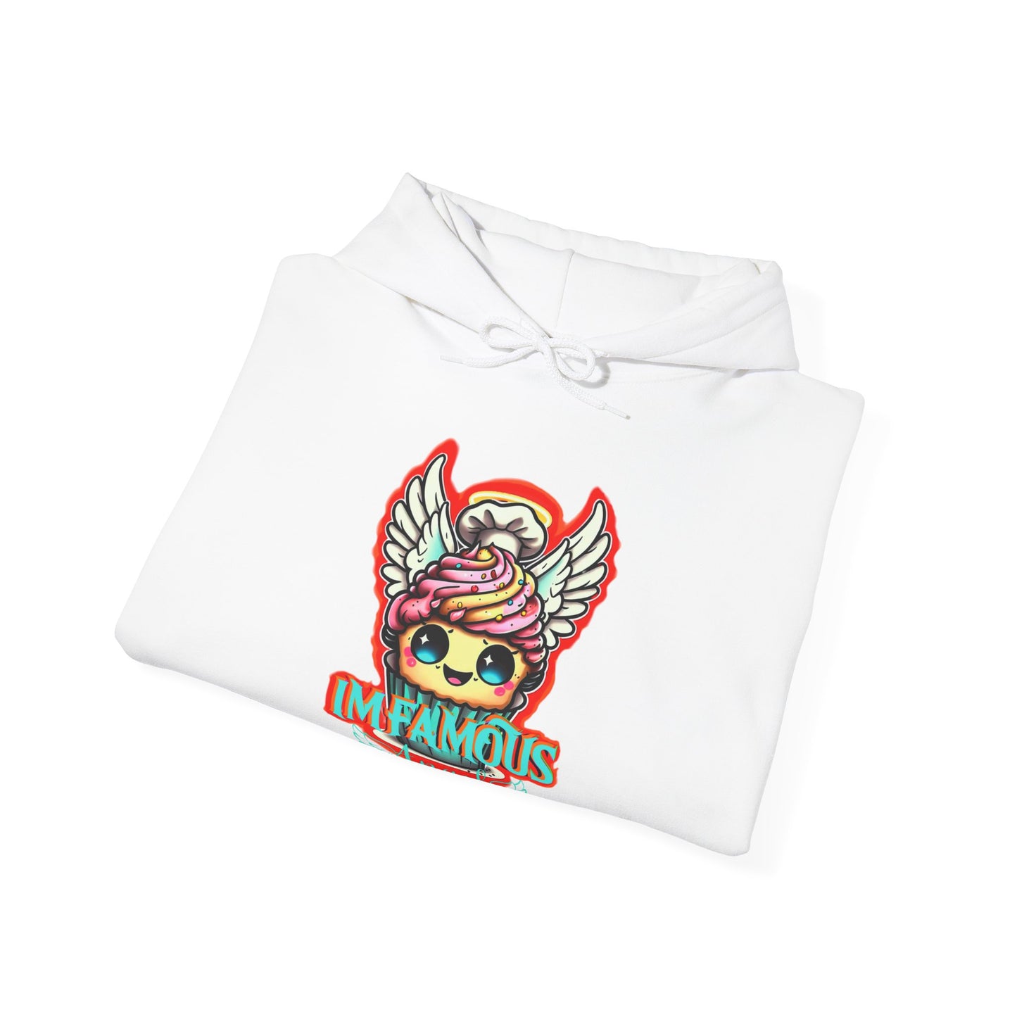 Imfamous Angel food cupcake 男女同款 Heavy Blend™ 连帽运动衫