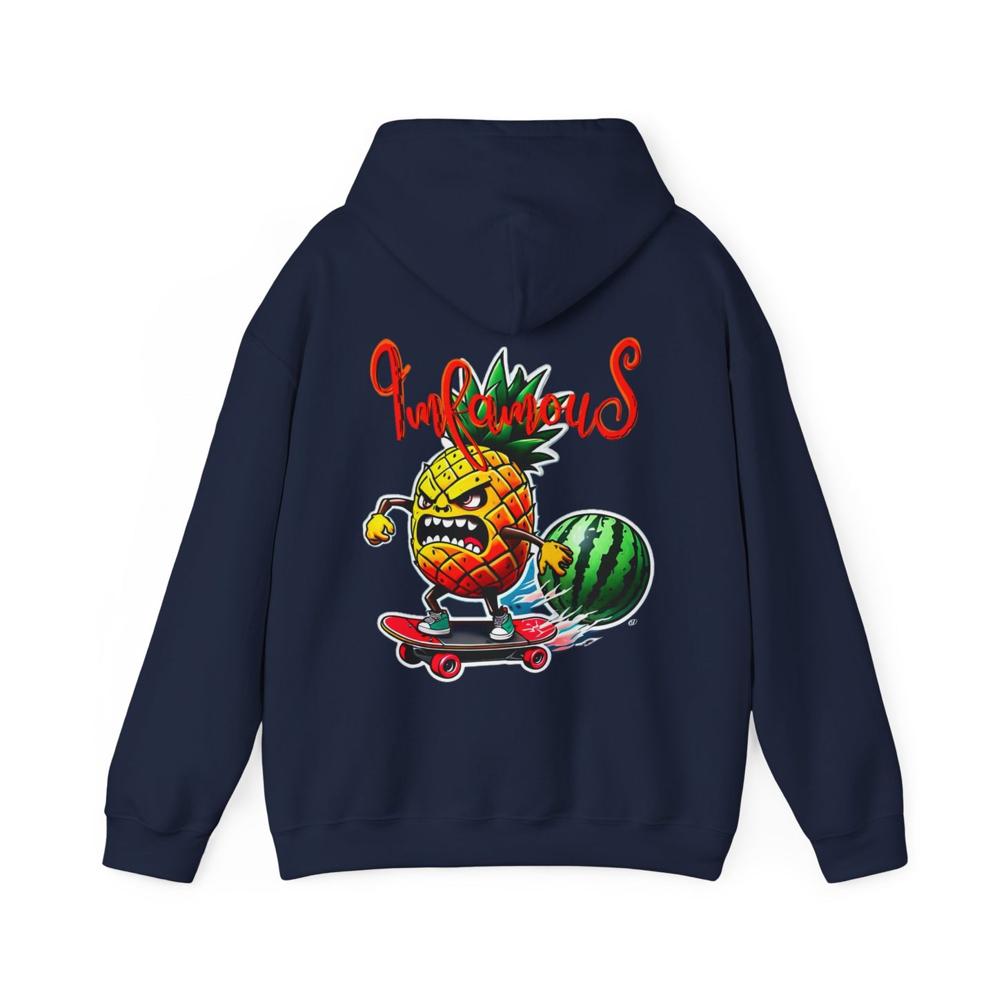 Premium hoodie-Imfamous Angry Pine-Apphole pineapple