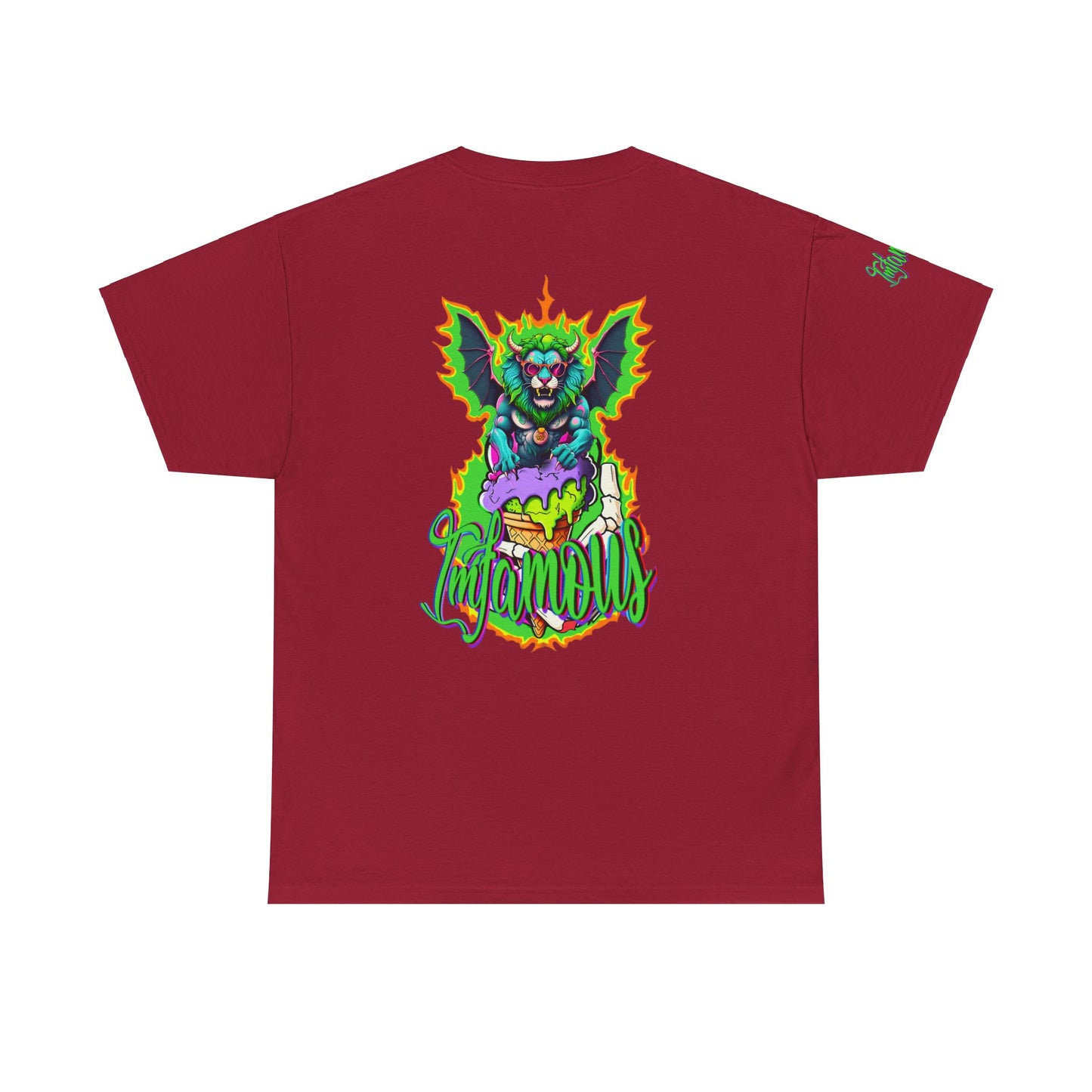 Premium graphic T-shirt - Imfamous Leo i-scream