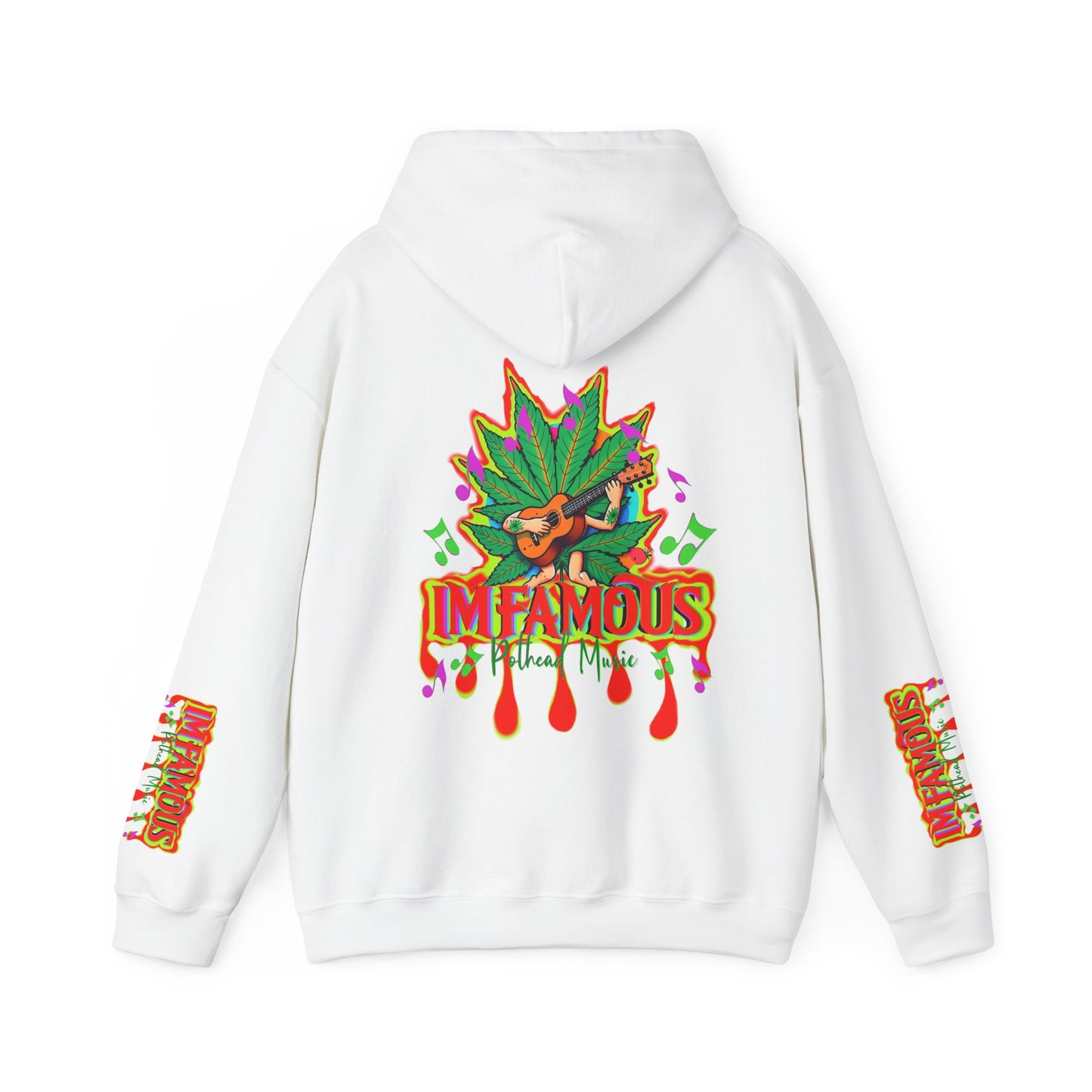 Premium Hooded Sweatshirt - Imfamous Pothead Music