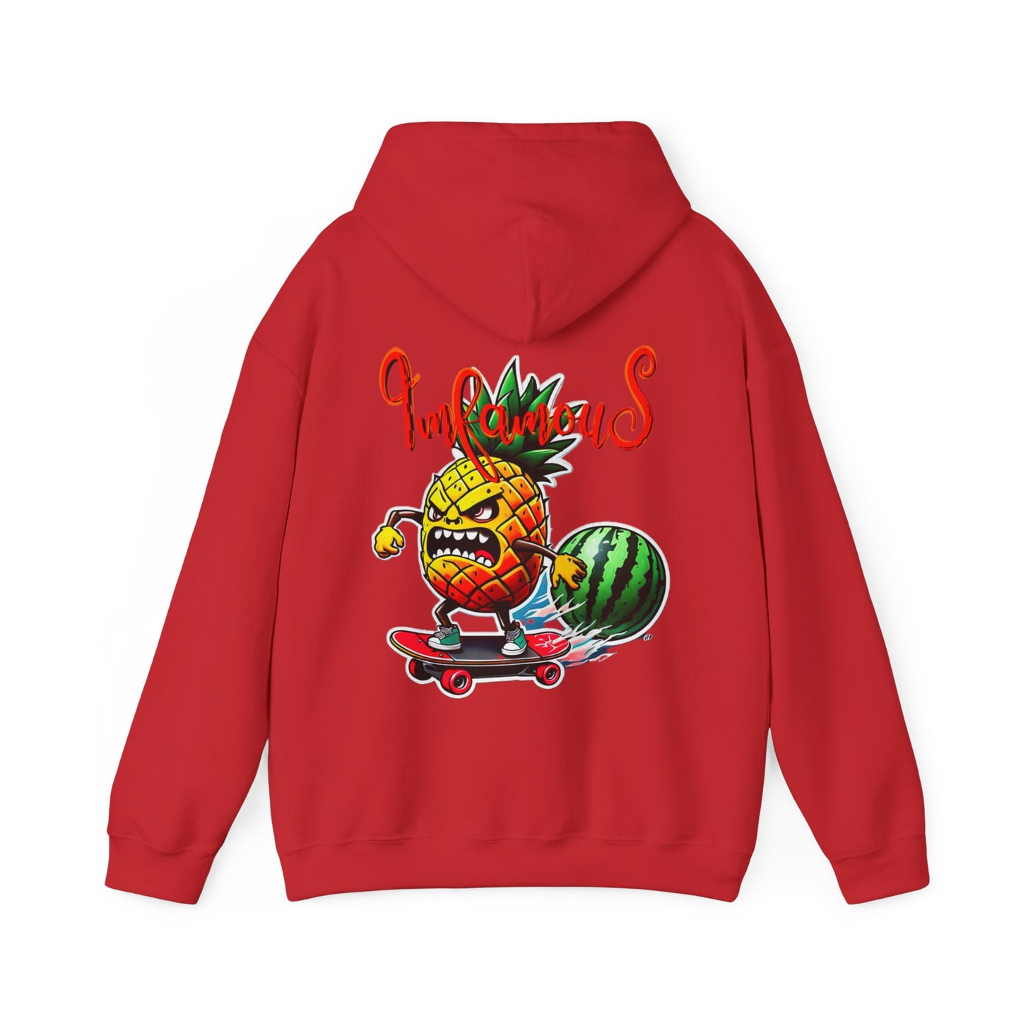 Premium hoodie-Imfamous Angry Pine-Apphole pineapple