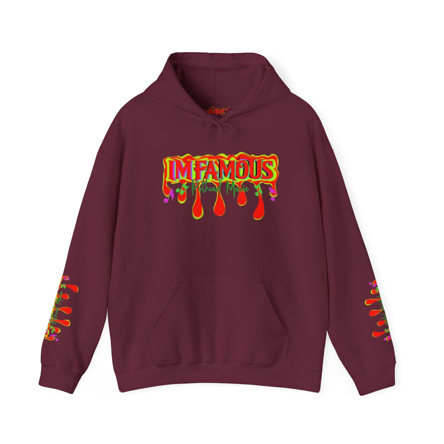 Premium Hooded Sweatshirt - Imfamous Pothead Music
