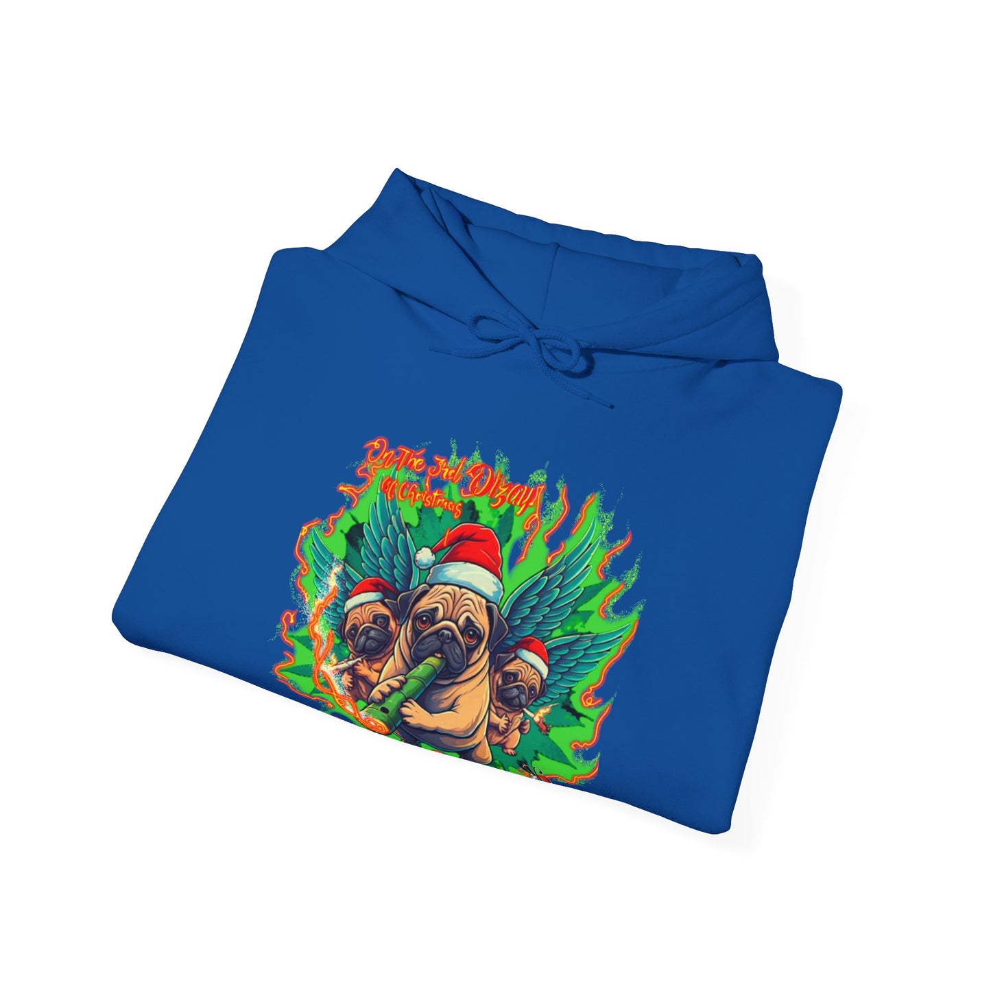 Premium hooded sweatshirt- Imfamous Pug Life