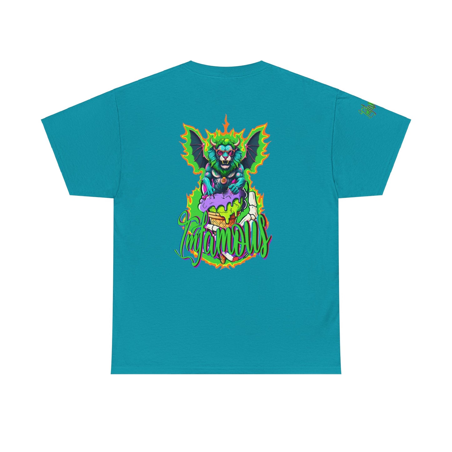 Premium graphic T-shirt - Imfamous Leo i-scream