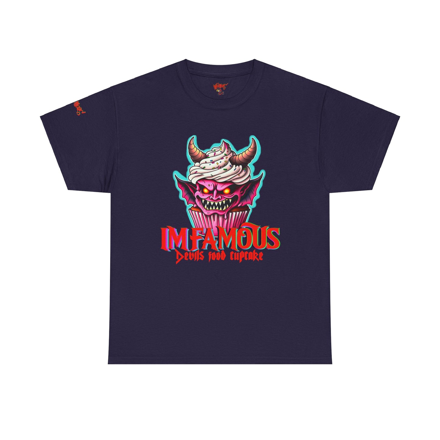 Premium graphic T-Shirt - Imfamous “devils food cupcake”