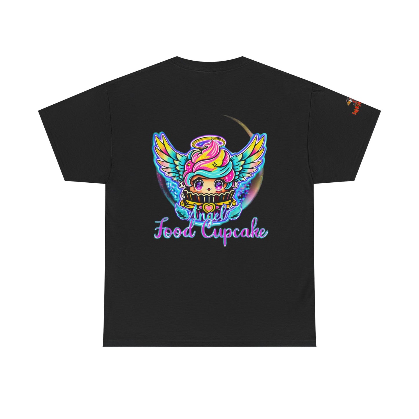 Unisex Heavy Cotton Tee - Imfamous Angel Food Cupcake Design #4
