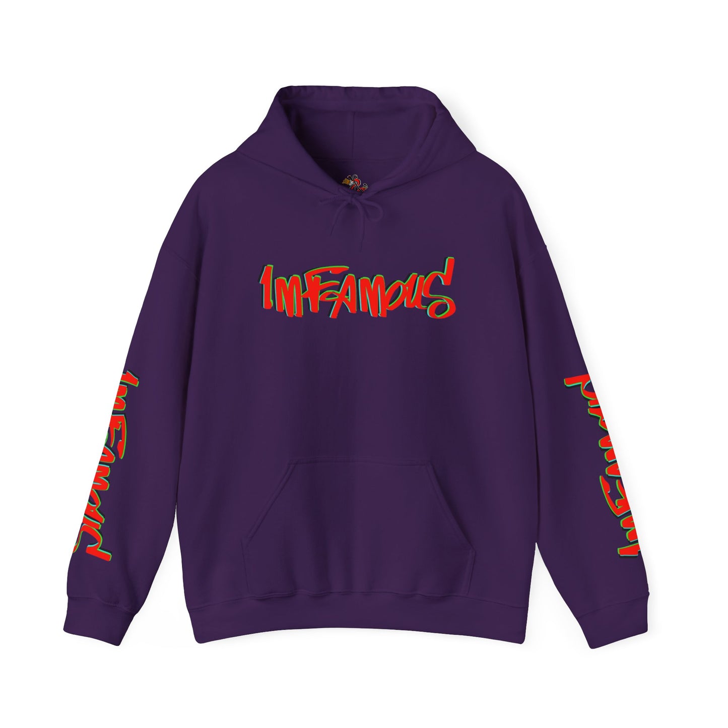 premium Hooded Sweatshirt - Imfamous I-scream Halloween spooky