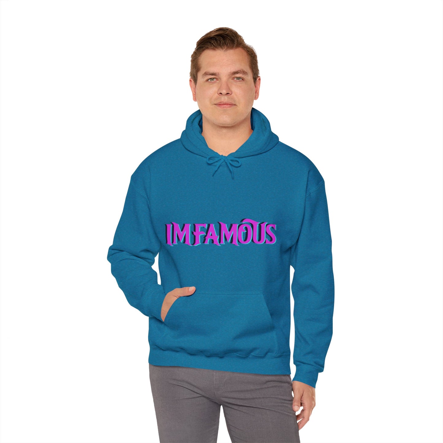 Premium hooded sweatshirt - Funny live laugh Toaster Surf in a bath