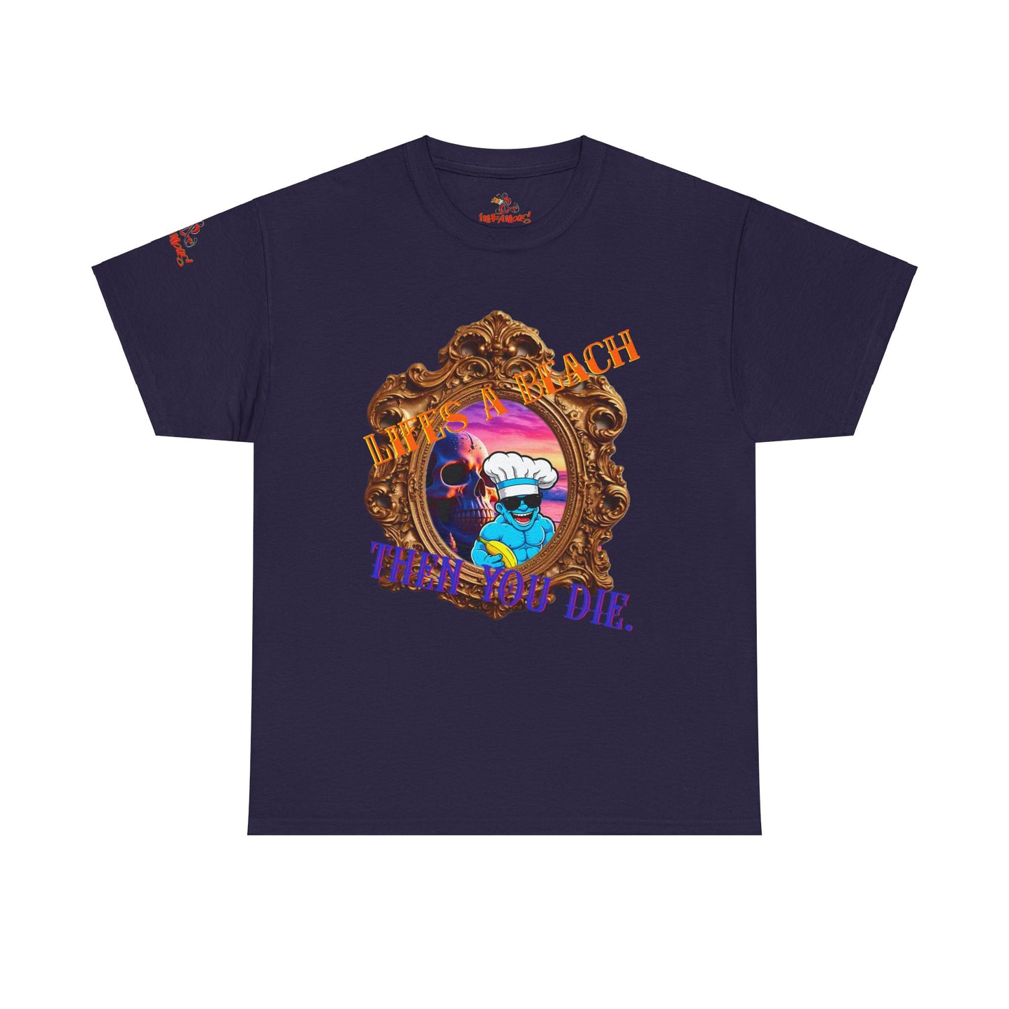 Premium Graphic T-shirt - Imfamous - Lifes a beach