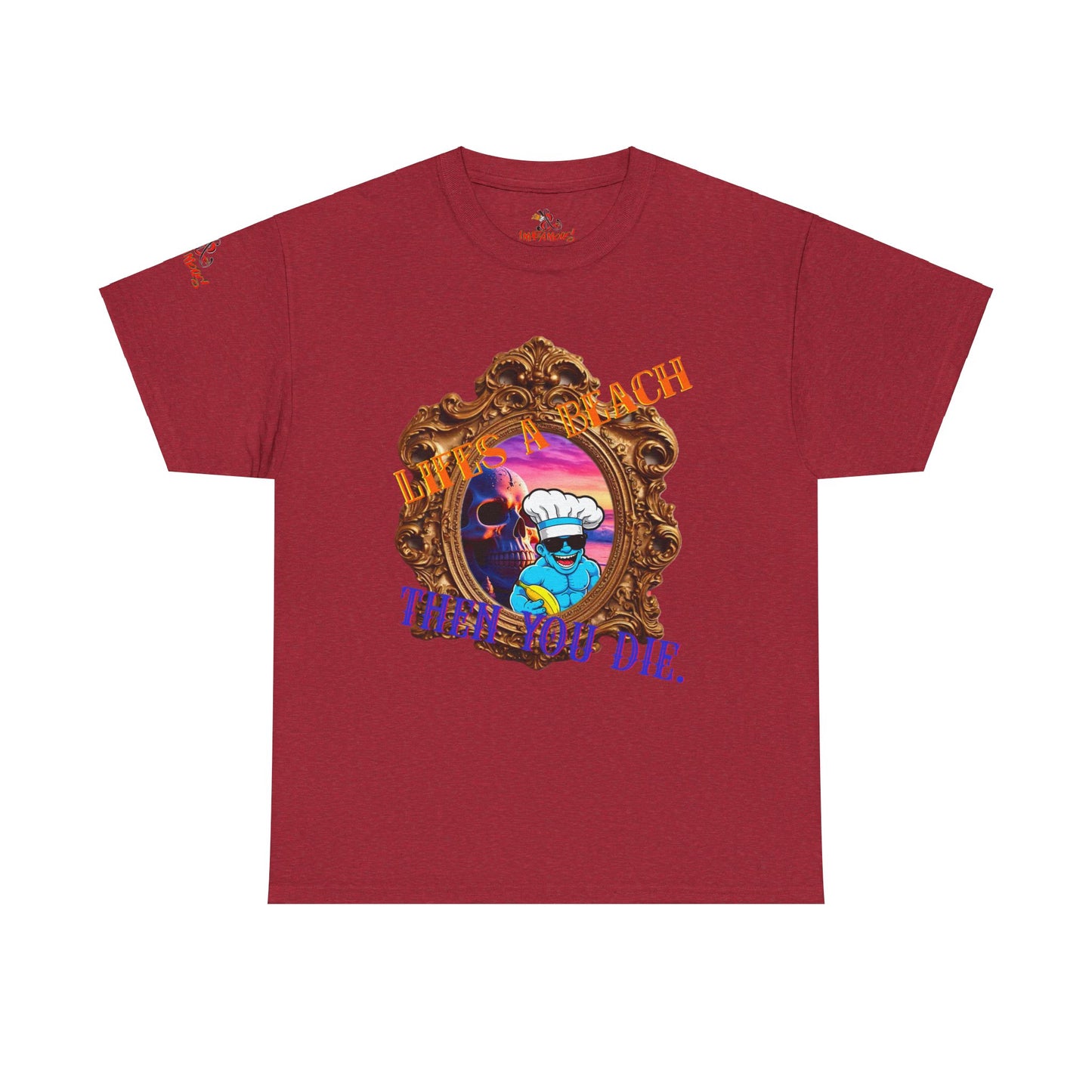 Premium Graphic T-shirt - Imfamous - Lifes a beach