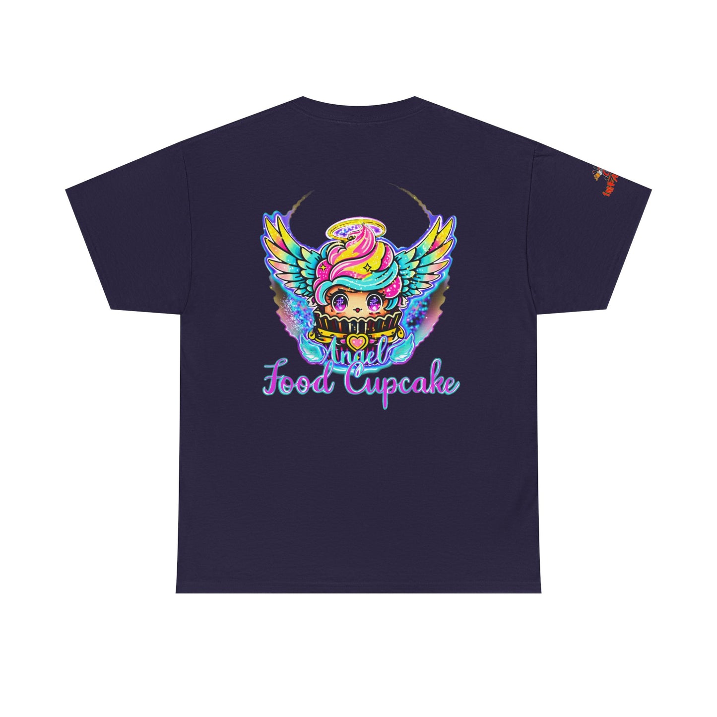 Unisex Heavy Cotton Tee - Imfamous Angel Food Cupcake Design #4