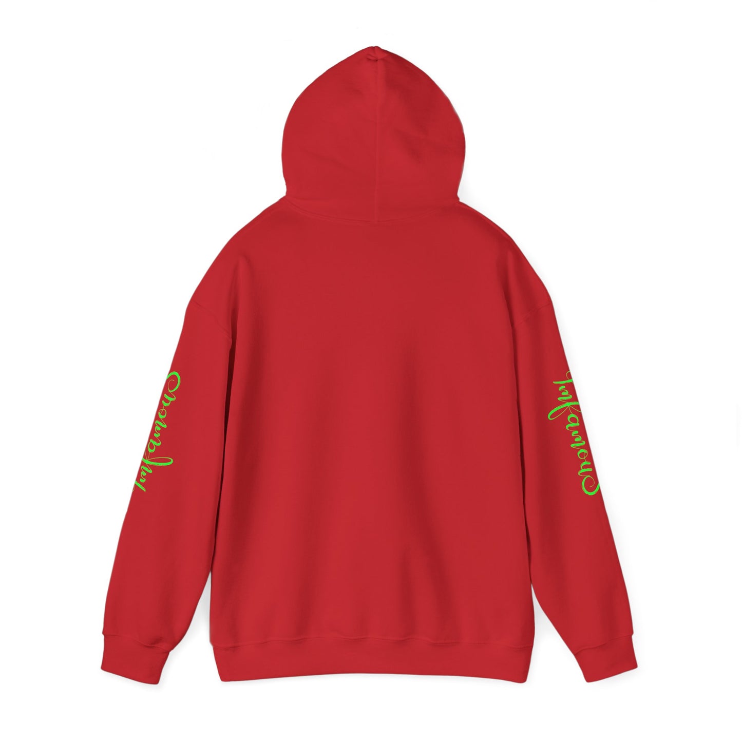 Premium Hooded Sweatshirt - Pineapple Flying on Unicorn Design