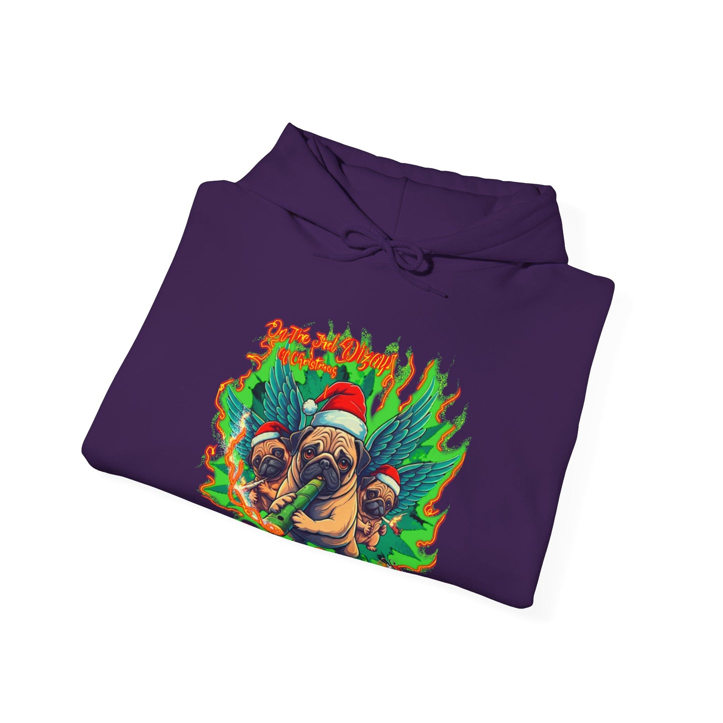 Premium hooded sweatshirt- Imfamous Pug Life