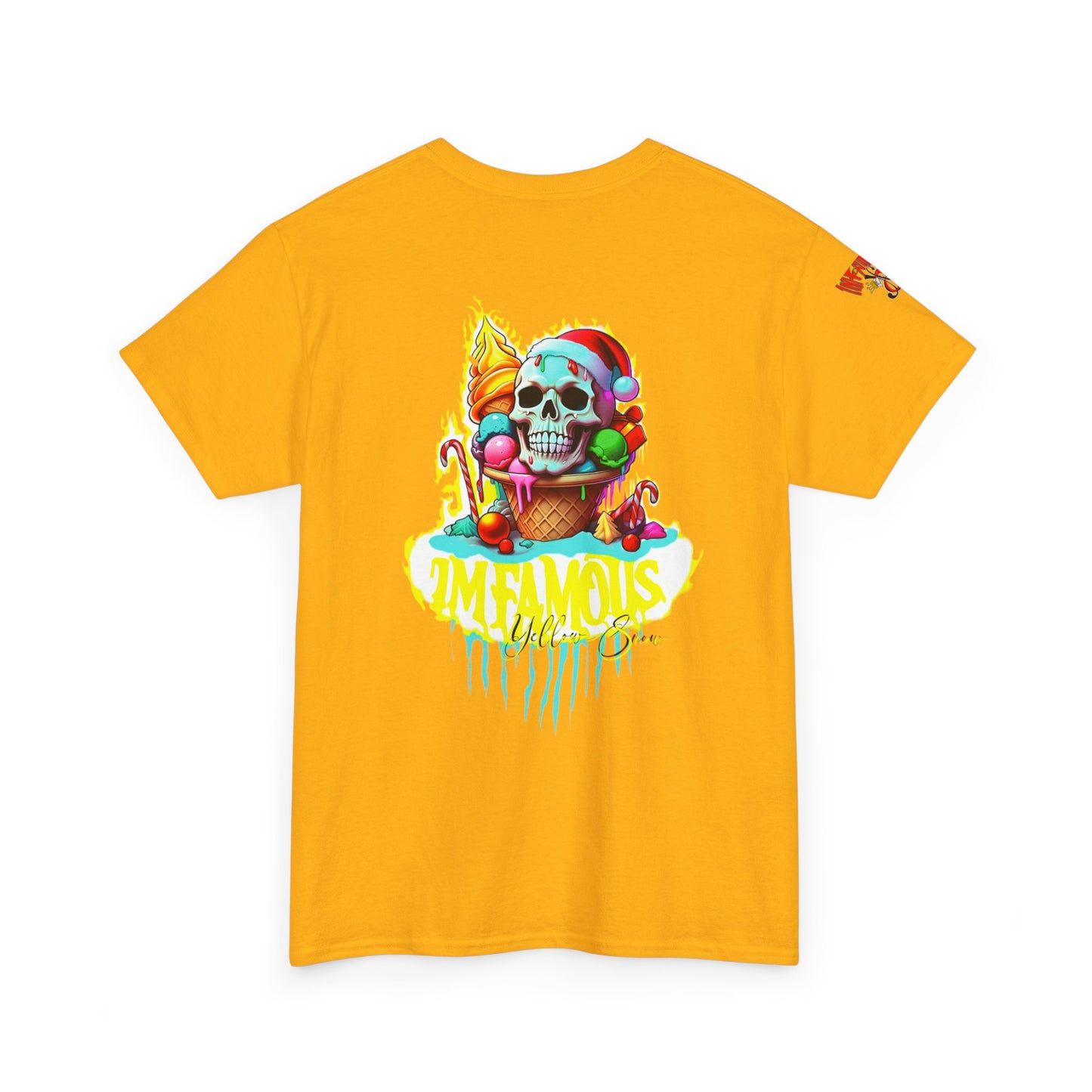 Premium Graphic T-shirt - Imfamous yellow snow i-scream