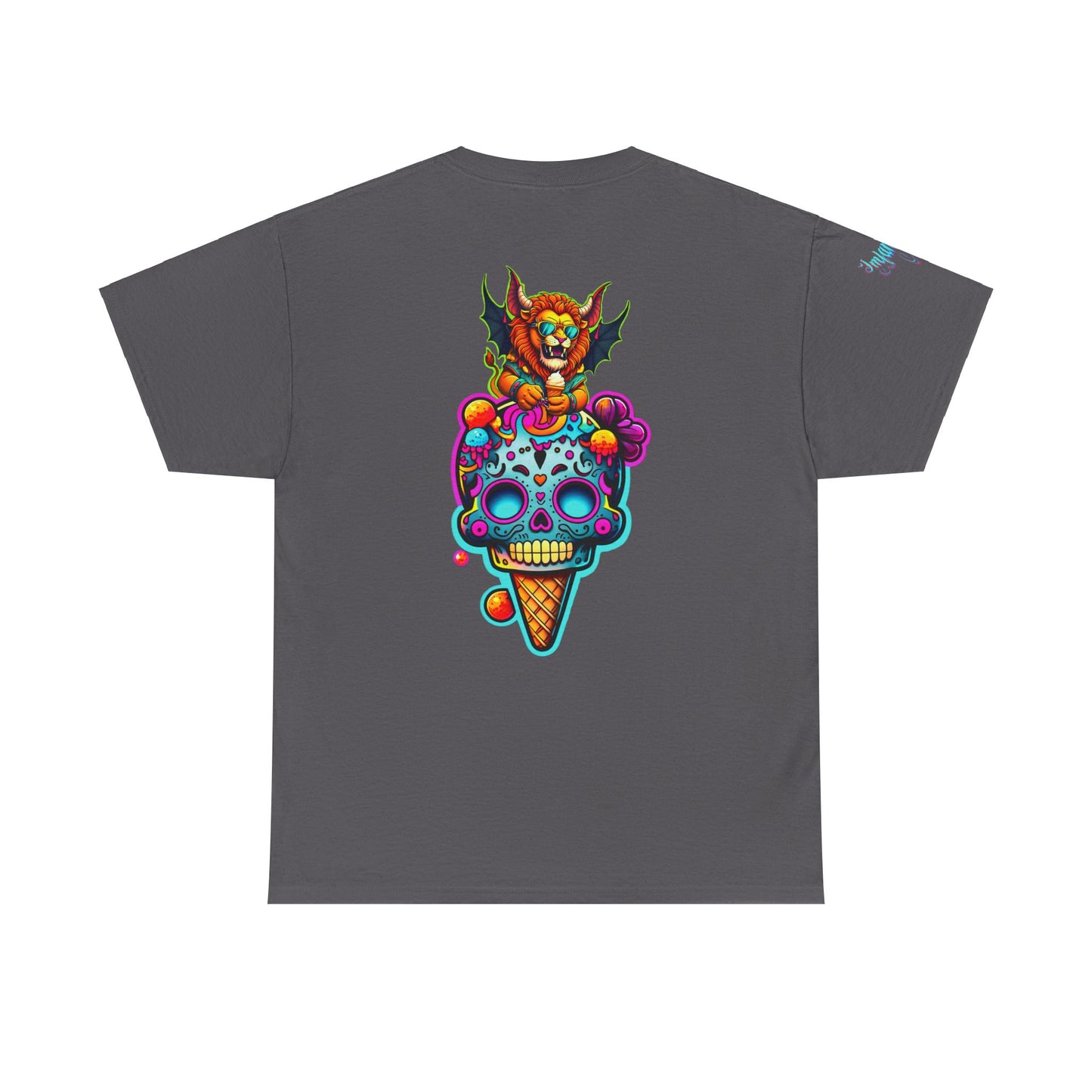 Premium Graphic T-shirt - Imfamous Leo I-scream Design