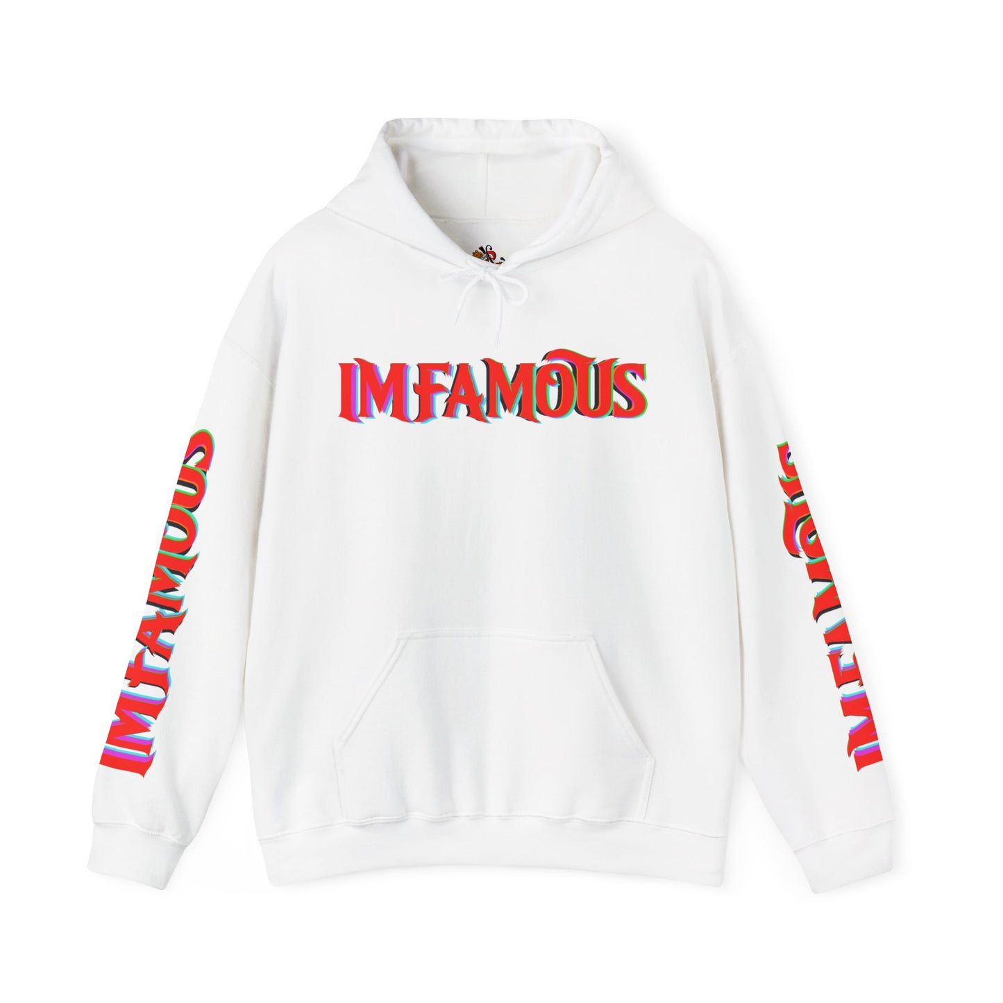 Premium Hooded Sweatshirt -Funny - Imfamous : Don't go unprotected lol