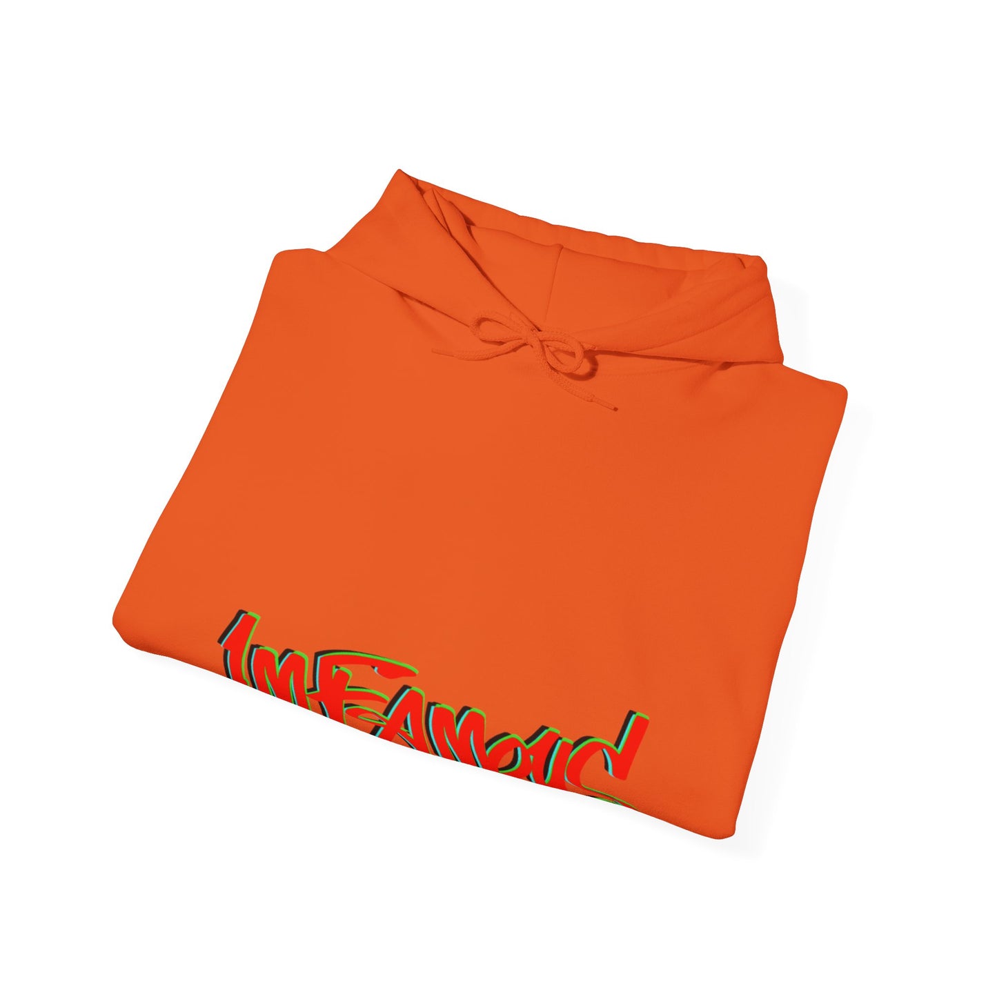 Premium graphic Hoodie - Imfamous halloween Design