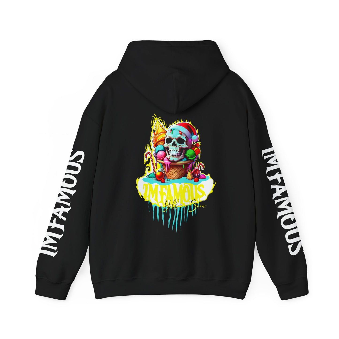 Premium hooded sweatshirt - Imfamous Yellow Snow I-scream Hoodie