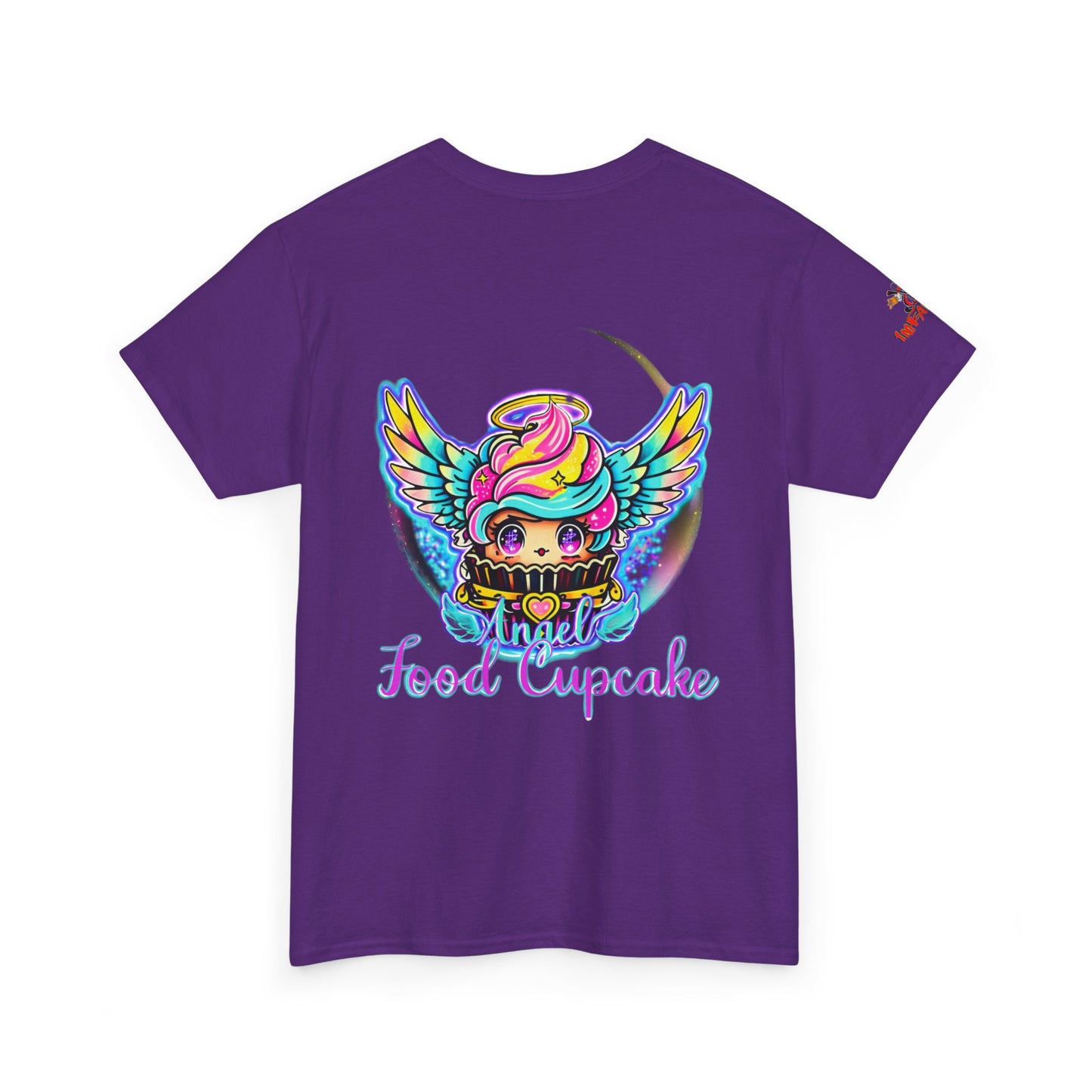 Unisex Heavy Cotton Tee - Imfamous Angel Food Cupcake Design #4