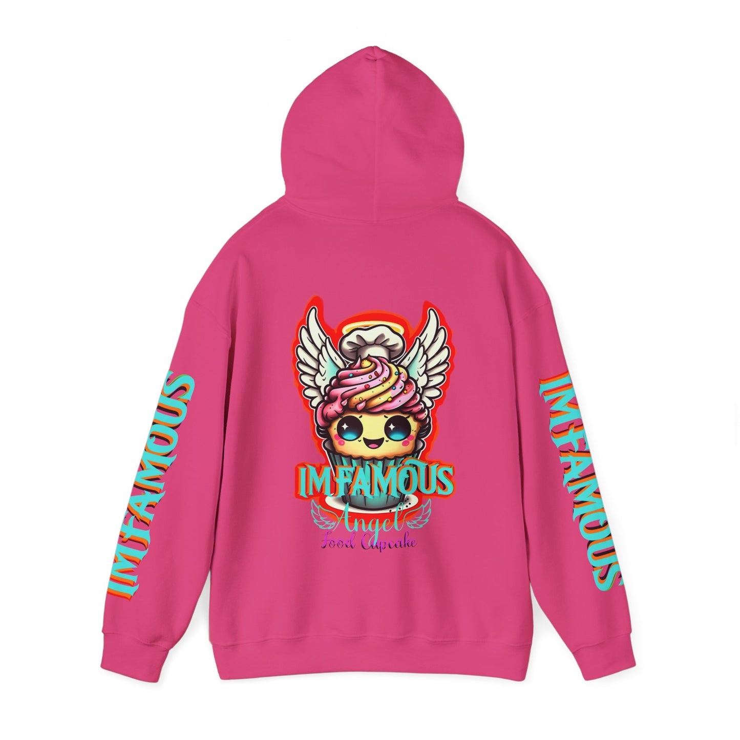 Imfamous Angel food cupcake 男女同款 Heavy Blend™ 连帽运动衫