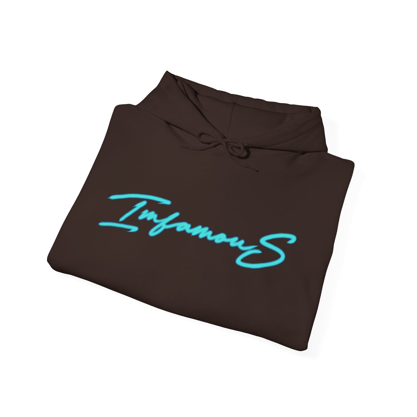 Premium Hooded Sweatshirt - Imfamous Golden Moose Knuckles Design