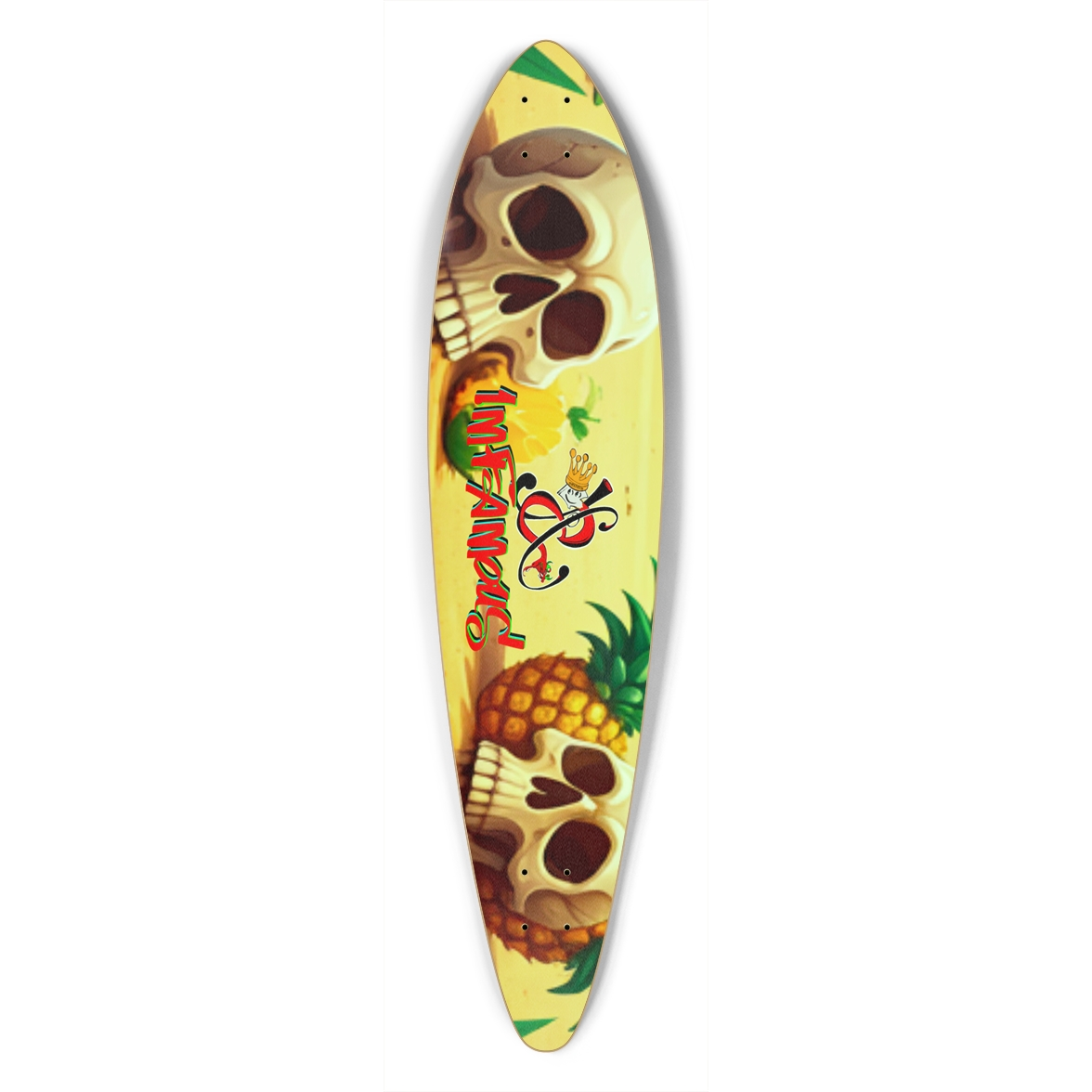 Pineapple beach Custom Longboard