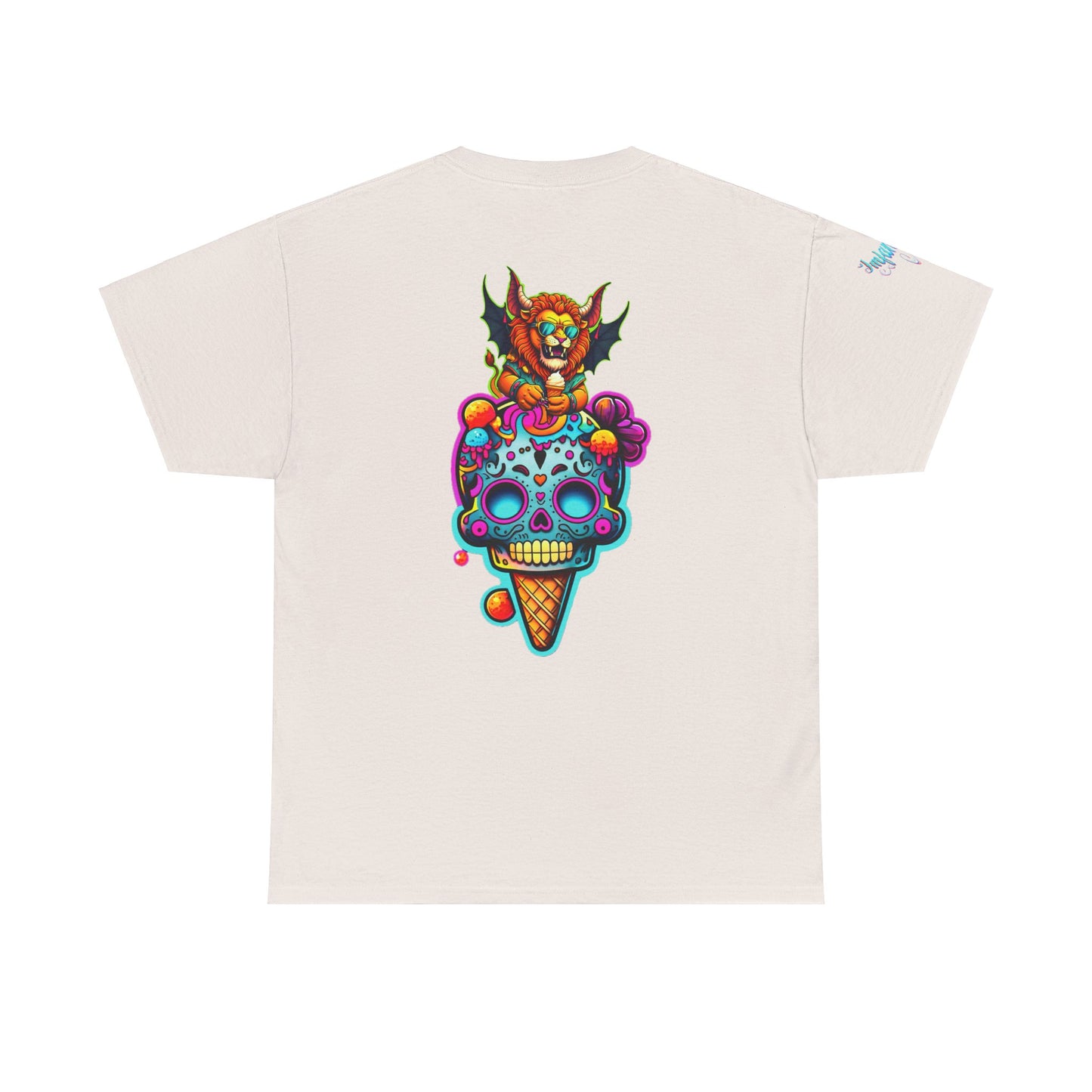 Premium Graphic T-shirt - Imfamous Leo I-scream Design