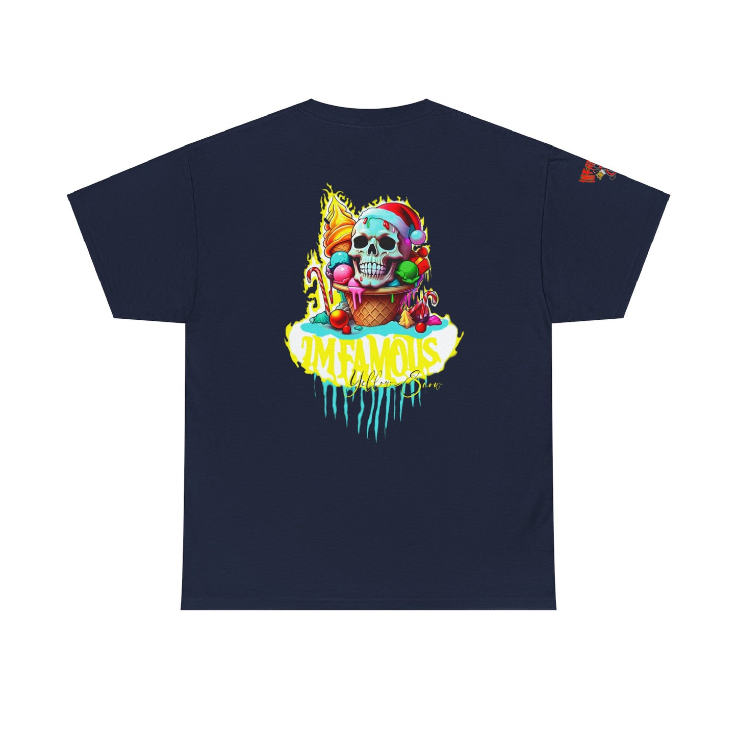 Premium Graphic T-shirt - Imfamous yellow snow i-scream
