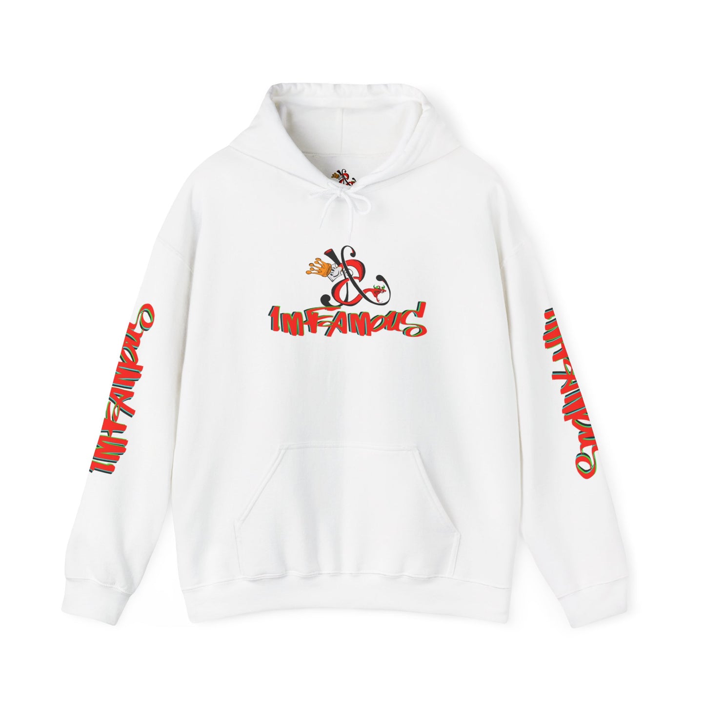 Sudadera con capucha con el famoso diseño de Bad Pussy Cat - Unisex
