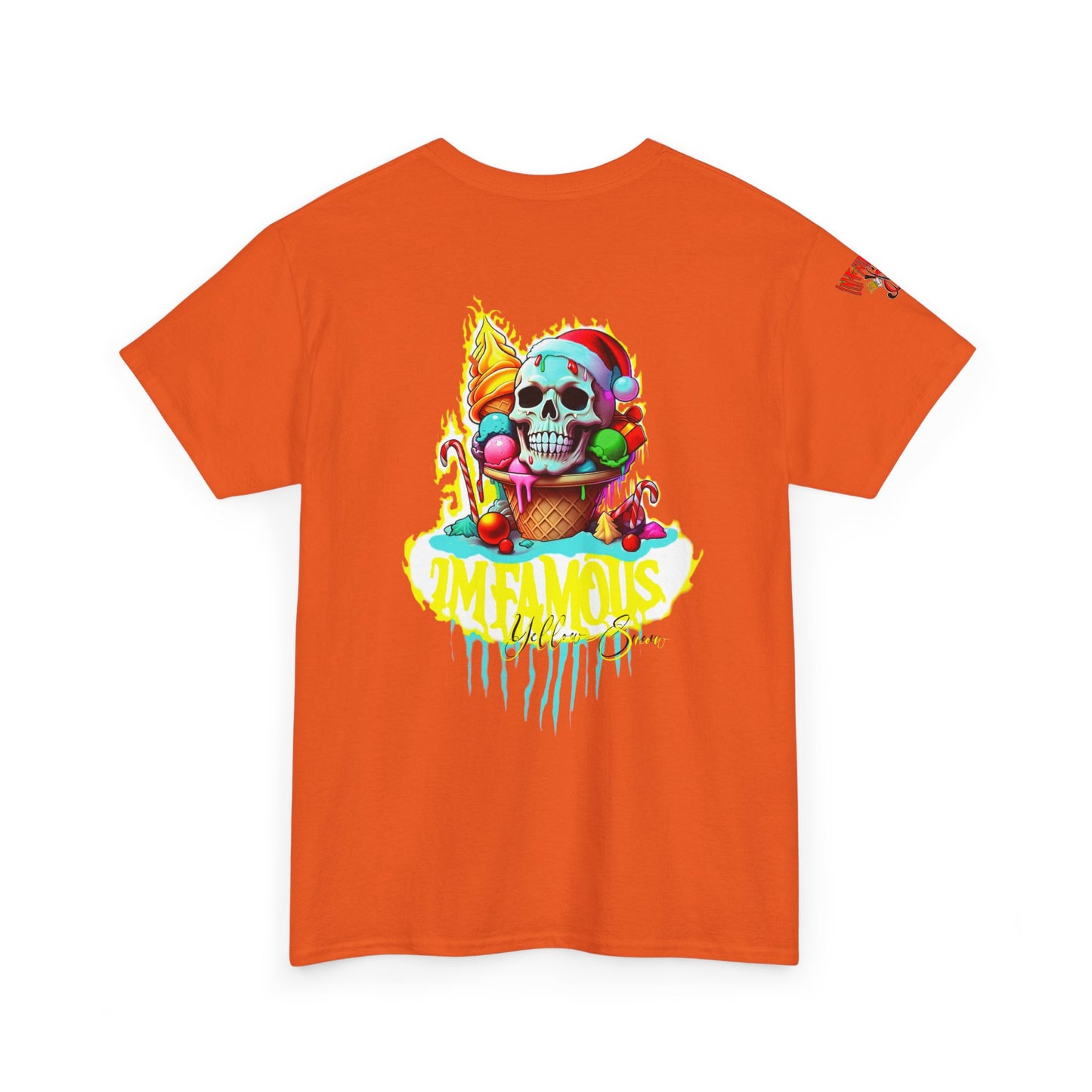 Premium Graphic T-shirt - Imfamous yellow snow i-scream